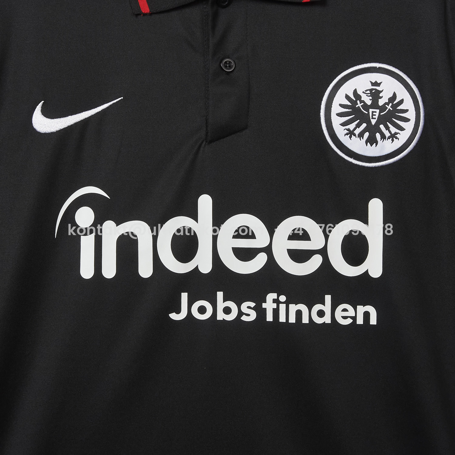UltraTrikot-Retro Frankfurt 2021-22 Home Black Jersey