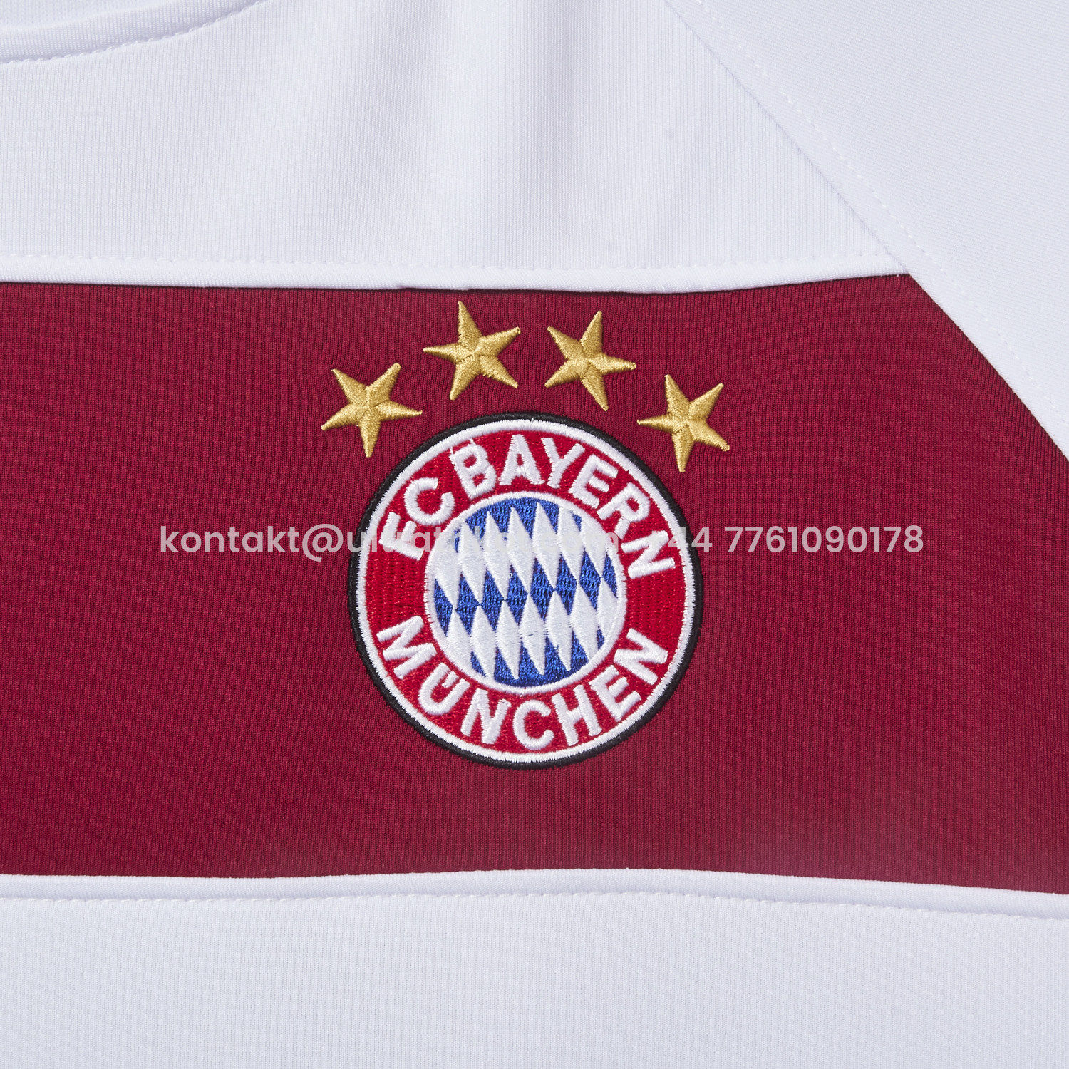 UltraTrikot-Bayern Munich 25-26 White Stripes Unisex Pullover Hoodie