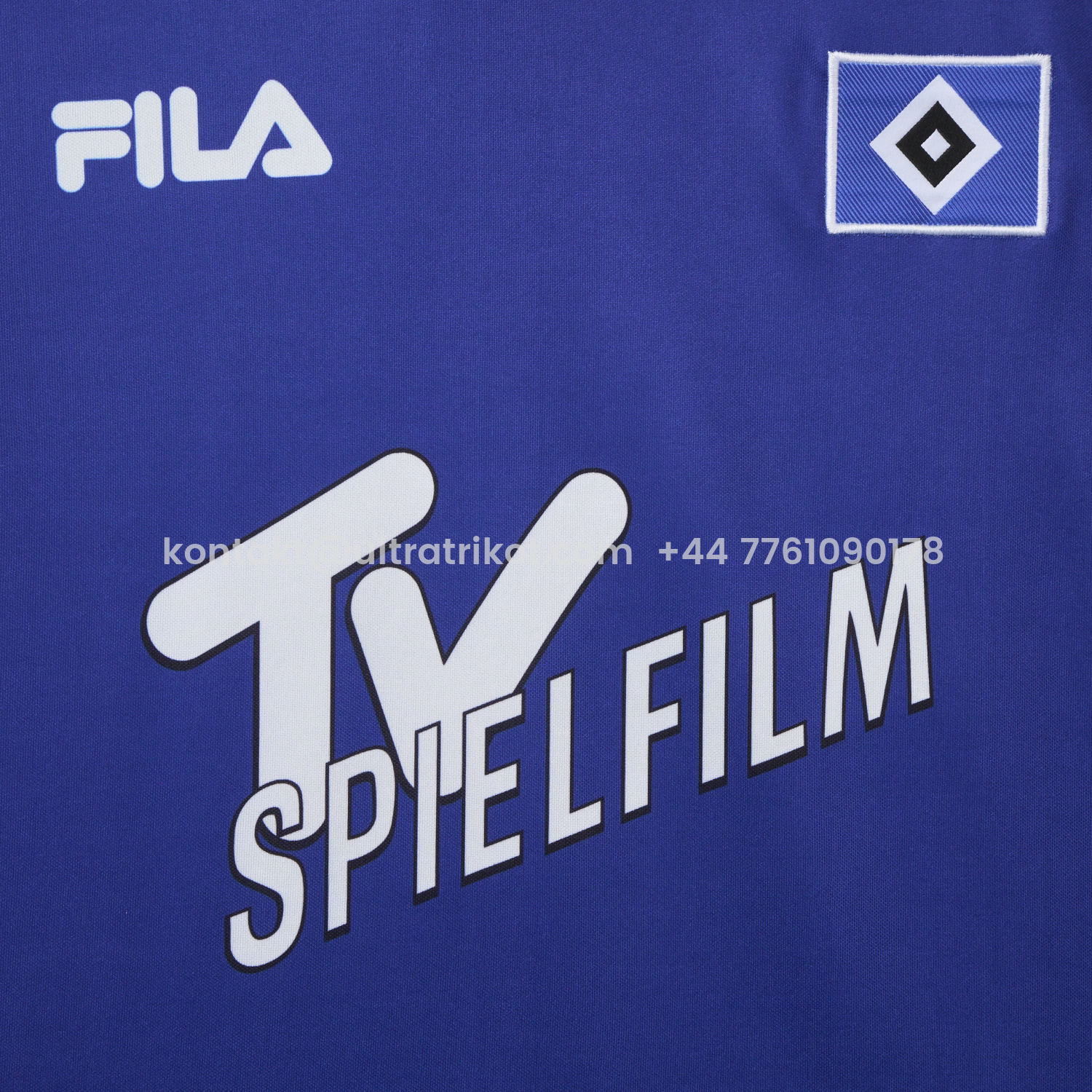 UltraTrikot-Retro Hamburger SV 2000-01 Away Blue Jersey