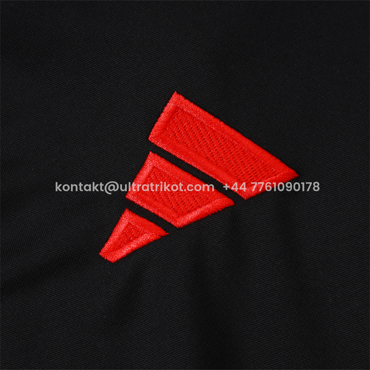 UltraTrikot-Bayern Munich 25-26 Long Sleeves Training Set - Black Top & Pants with Orange Badge