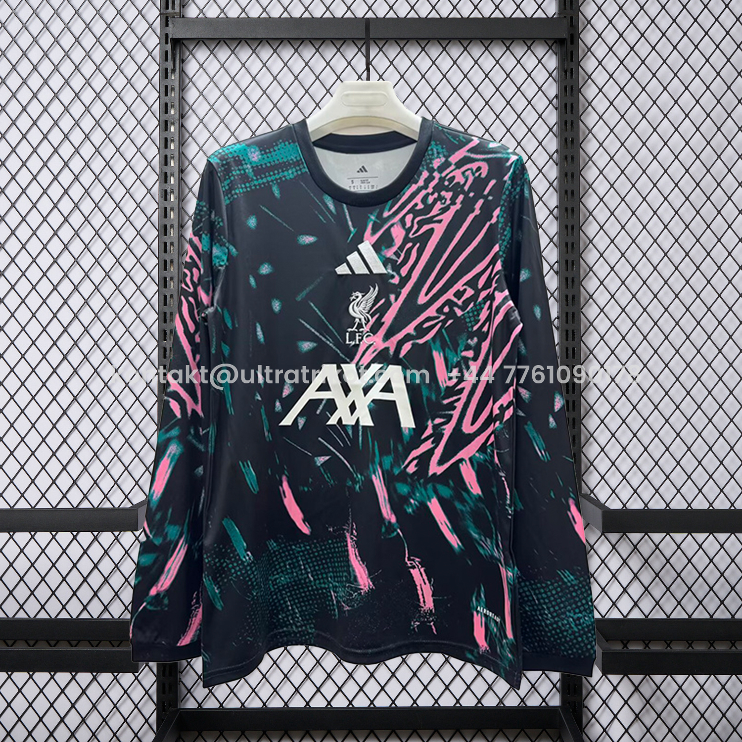 UltraTrikot-Liver.pool 25-26 Pre-Match Training Long Sleeves Jersey - Fans Version