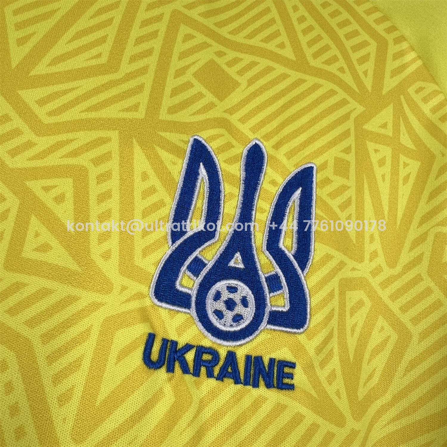 UltraTrikot-Ukraine 2026 Home Jersey - Fans Version