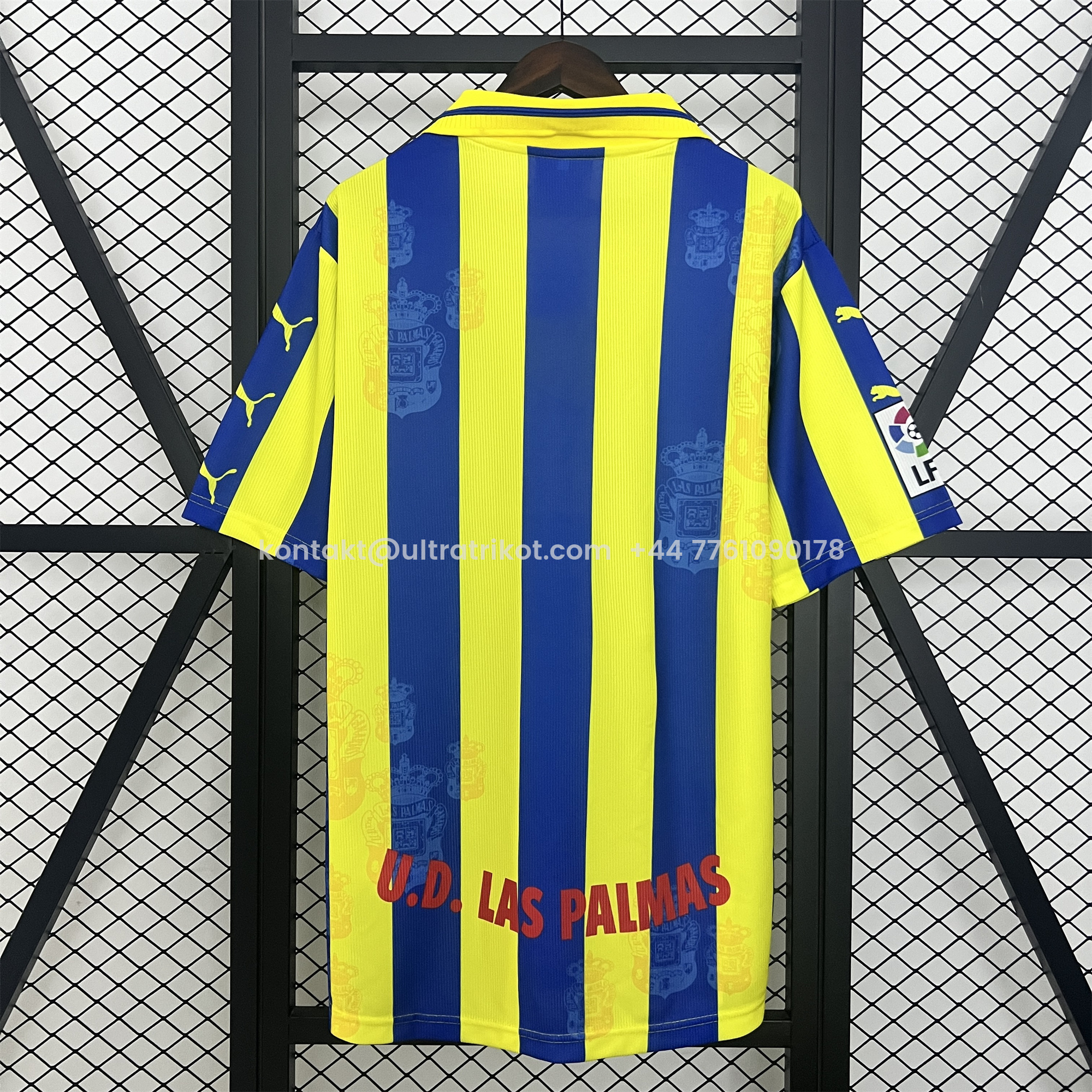 UltraTrikot-Retro Las Palmas 1997-98 Away Jersey