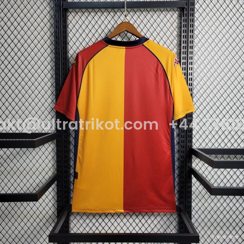 UltraTrikot-Retro Roma 2001-02 European Home Jersey