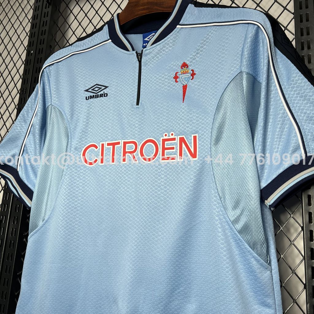 UltraTrikot-Retro Celta Vigo 1999-00 Home Stadium Jersey