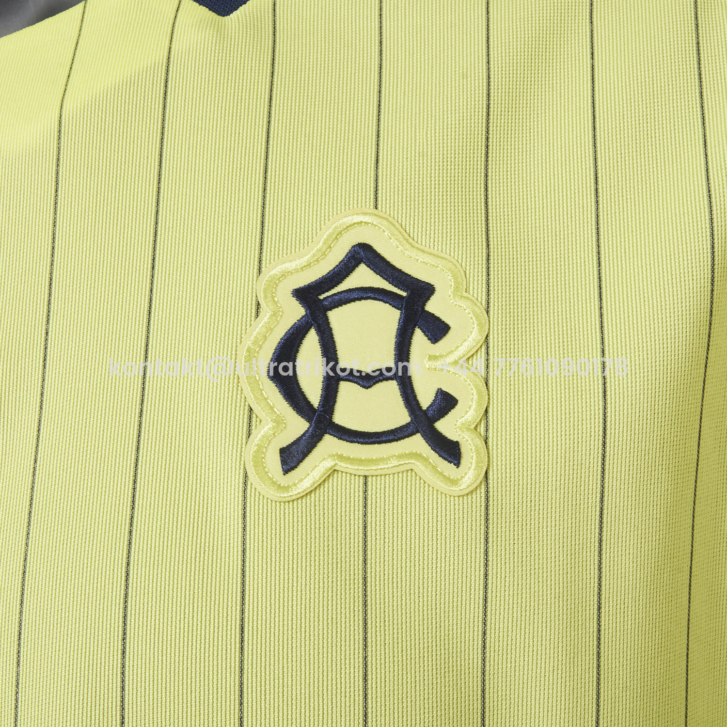 UltraTrikot-Club América 25-26 Icon Travel Special Edition Yellow Jersey - Player Version