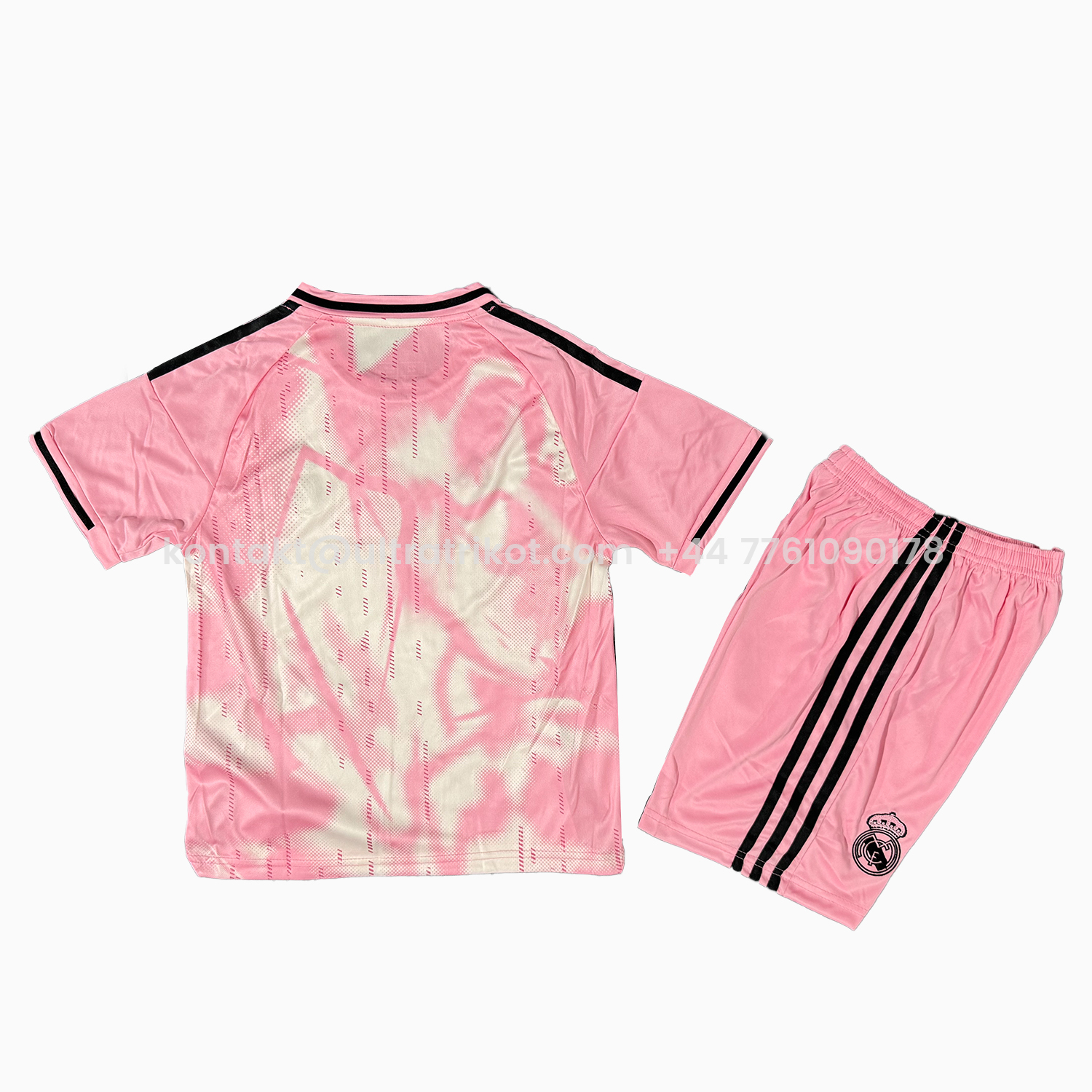 UltraTrikot-Real Madrid 25-26 Pink And White Special Kids Kit