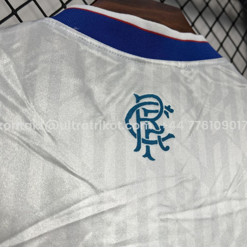 UltraTrikot-Retro Glasgow Rangers 1990-92 Away Jersey