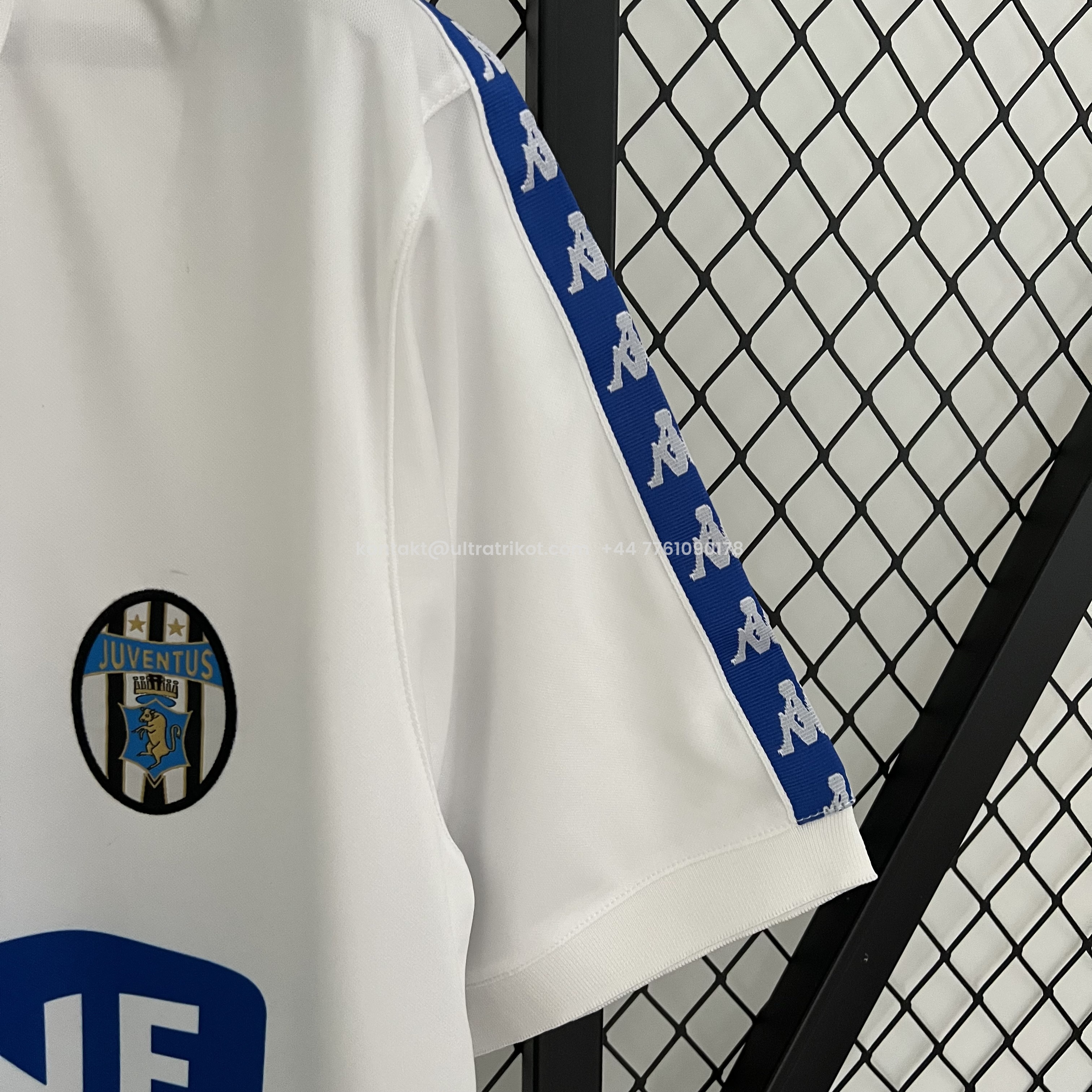 UltraTrikot-Retro Juventus 1990-92 White Training Jersey