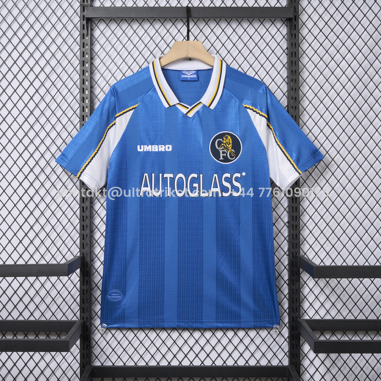 UltraTrikot-Retro C.H.E.L.S.E.A 1997-99 Home Jersey