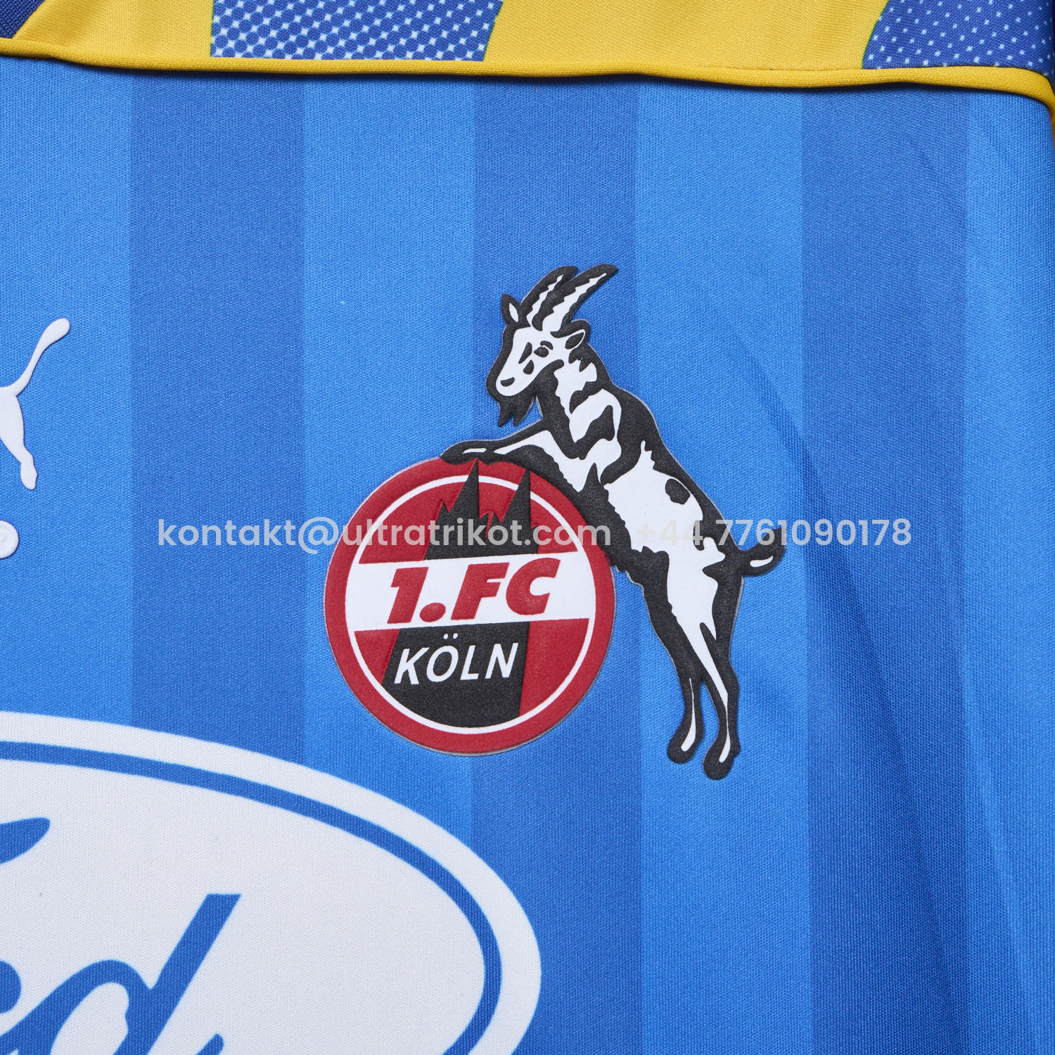UltraTrikot-Retro 1. FC Köln 1995-96 Away Blue Jersey