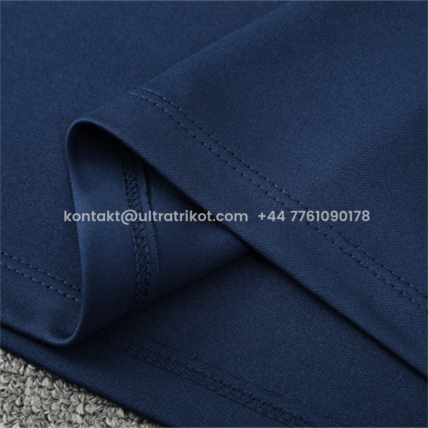 UltraTrikot-Arsenal 25-26 Kids Long Sleeve Training Set - Royal Blue Top & Royal Blue Pants