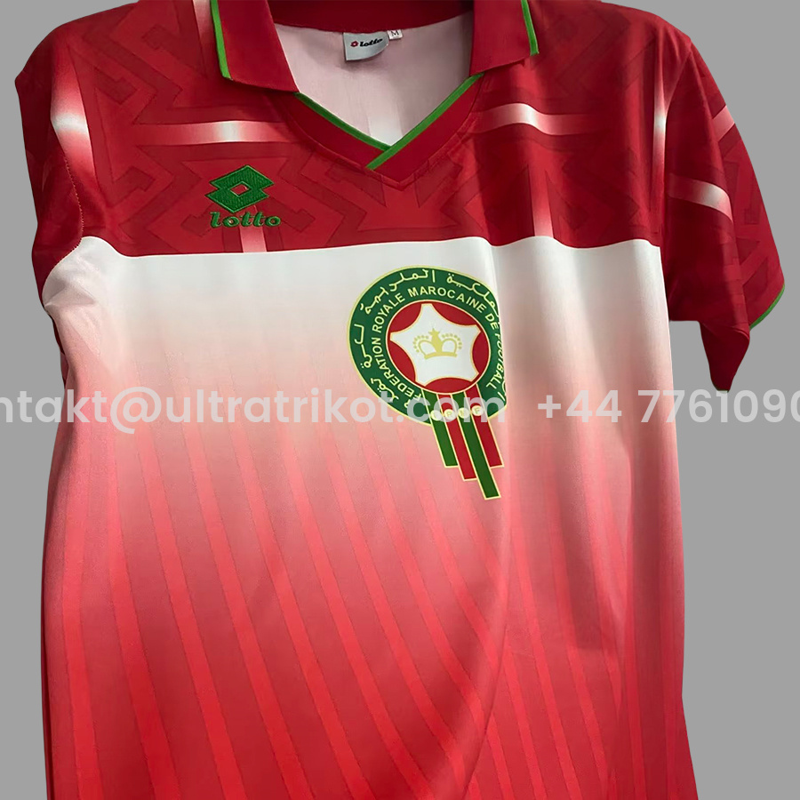 UltraTrikot-Retro Morocco 1994 Home Jersey