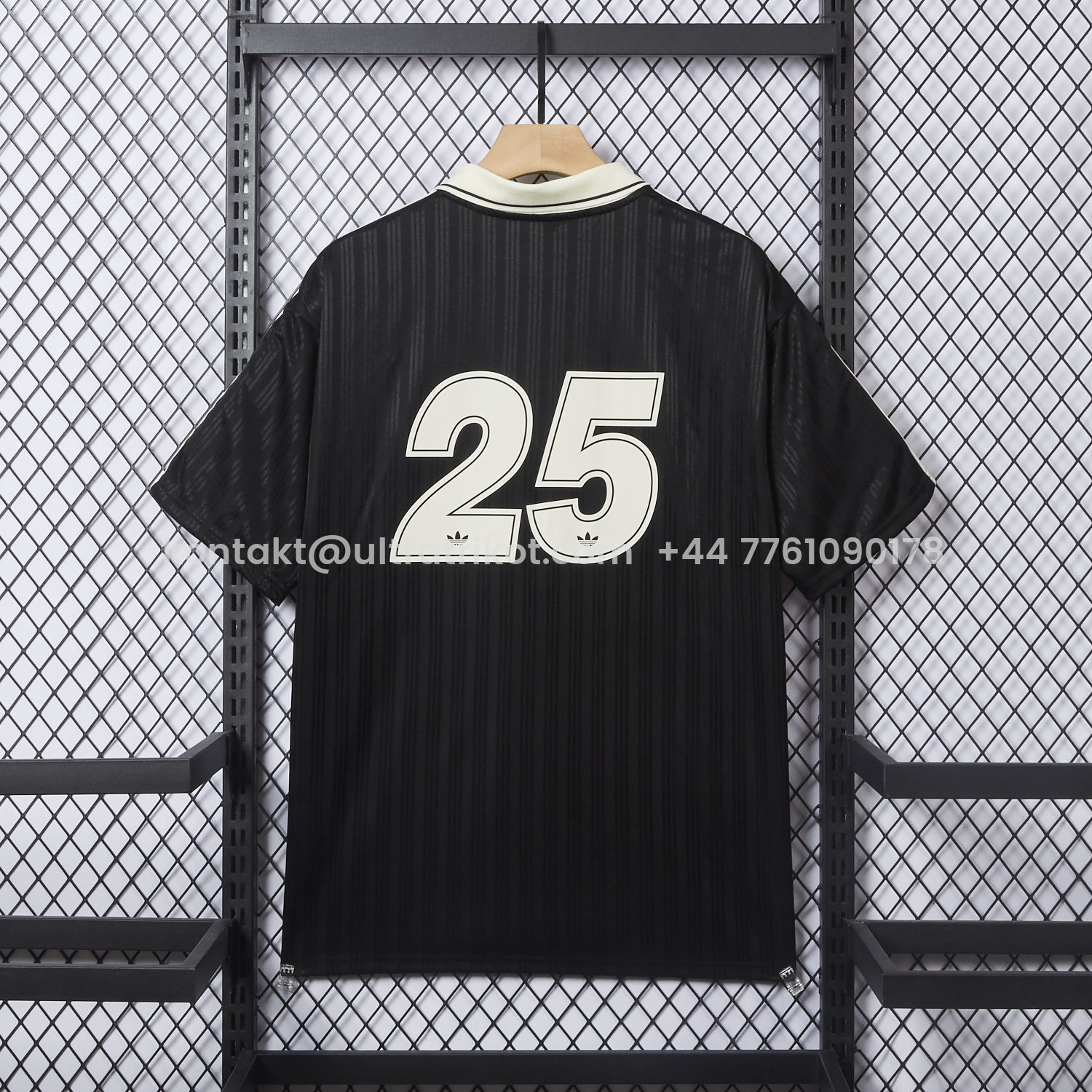 UltraTrikot-Bohemian 25-26 Oasis Originals Tour Black Jersey With Number 25 - Fans Version