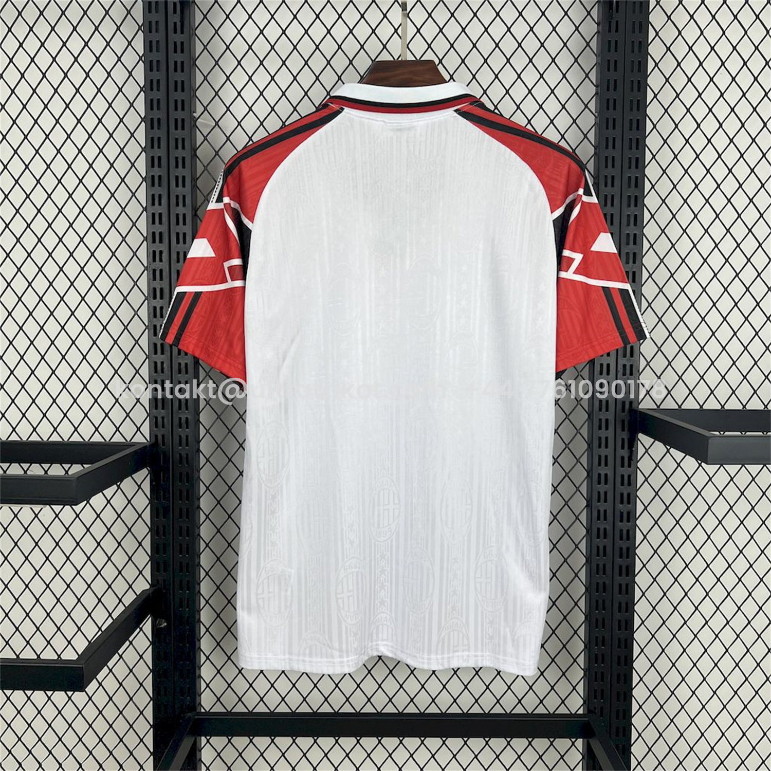 UltraTrikot-Retro AC Milan 1997-98 White Special Jersey