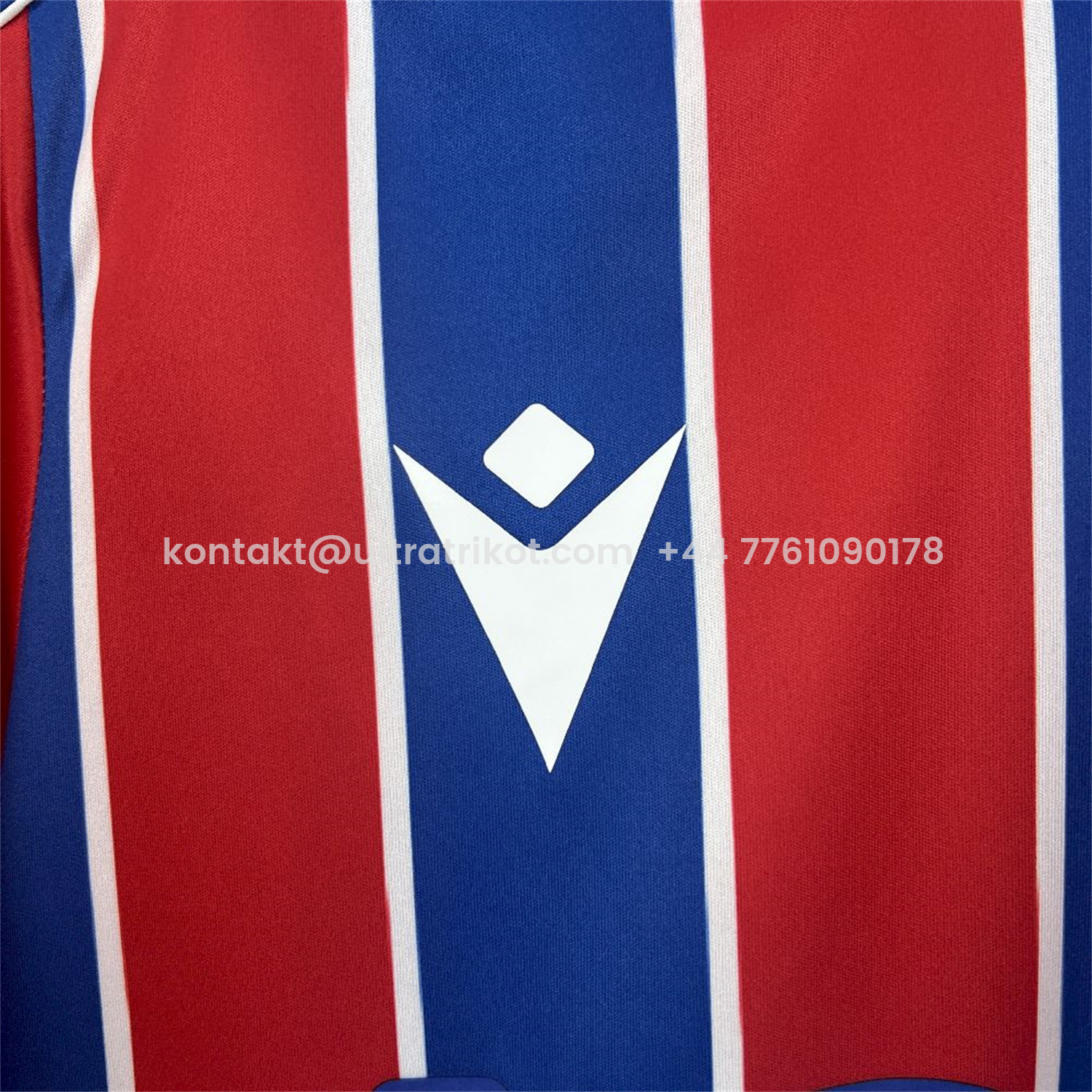 UltraTrikot-Crystal Palace 25-26 Home Jersey - Fans Version