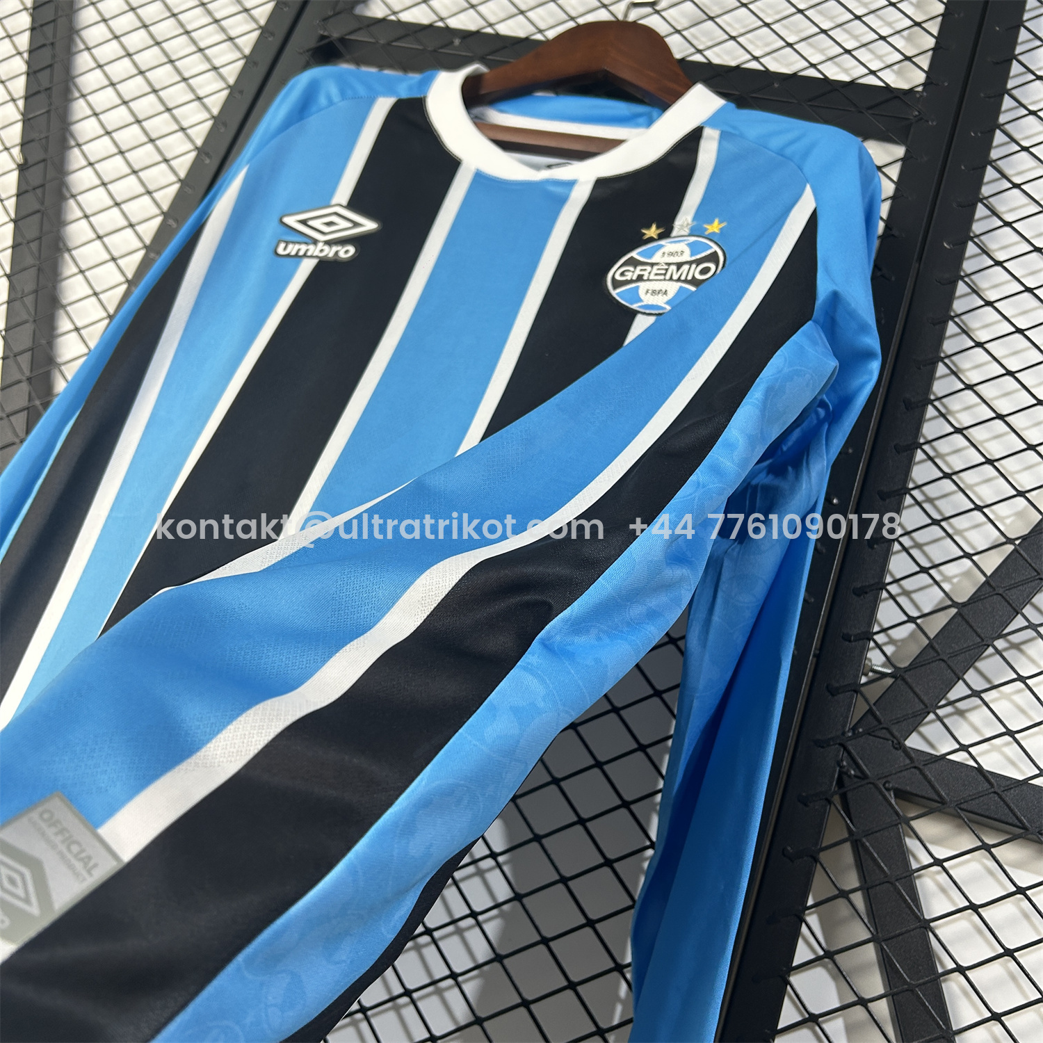 UltraTrikot-Gremio 25-26 Home Unsponsored Long Sleeves Jersey - Fans Version