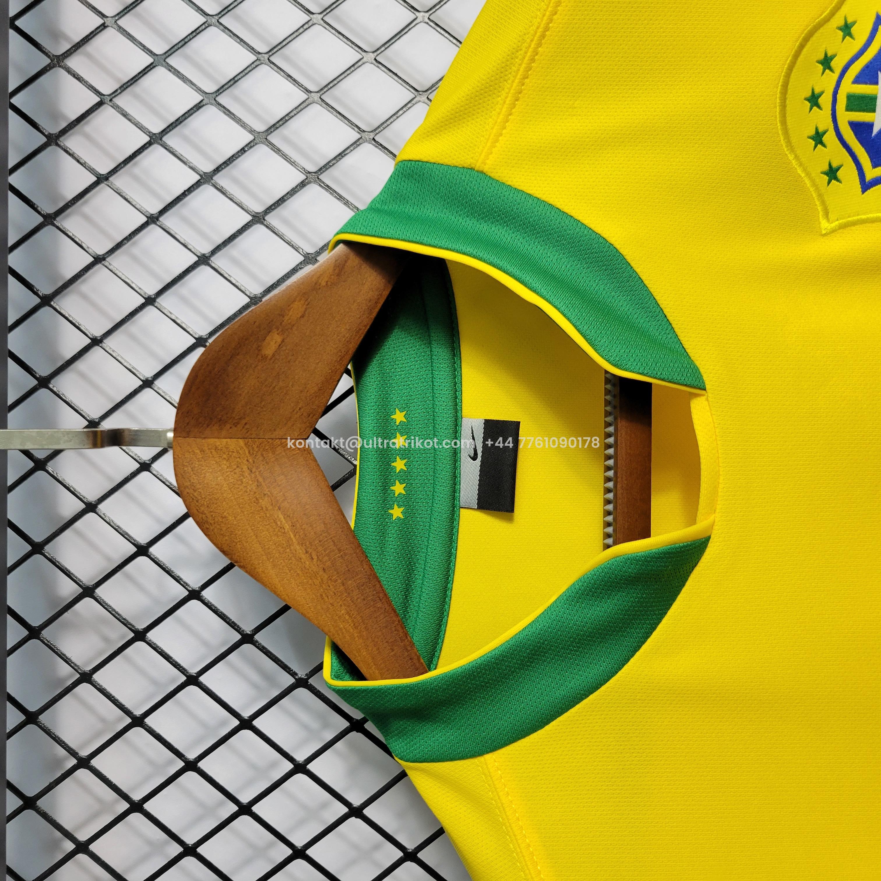 UltraTrikot-Retro Brazil 2006 Home Stadium Jersey