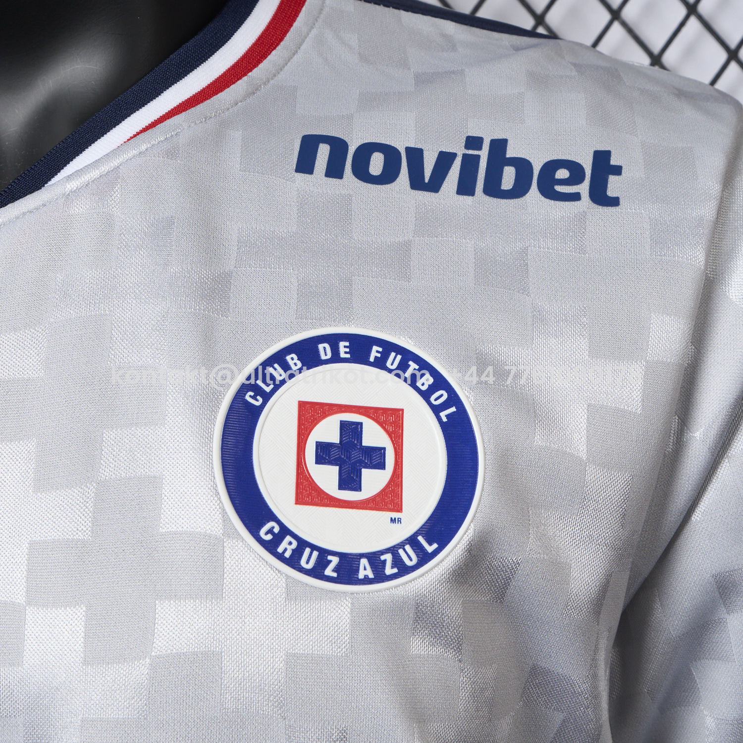 UltraTrikot-Cruz Azul 25-26 Away Grey Jersey - Player Version