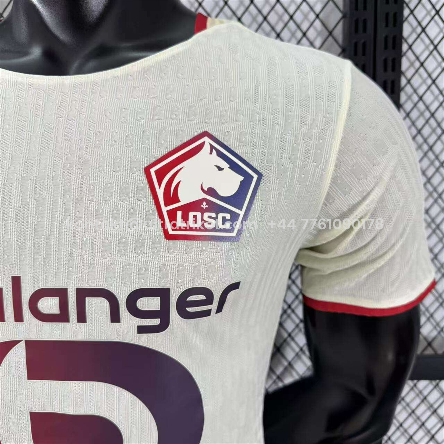UltraTrikot-Lille 25-26 Away White Jersey - Player Version