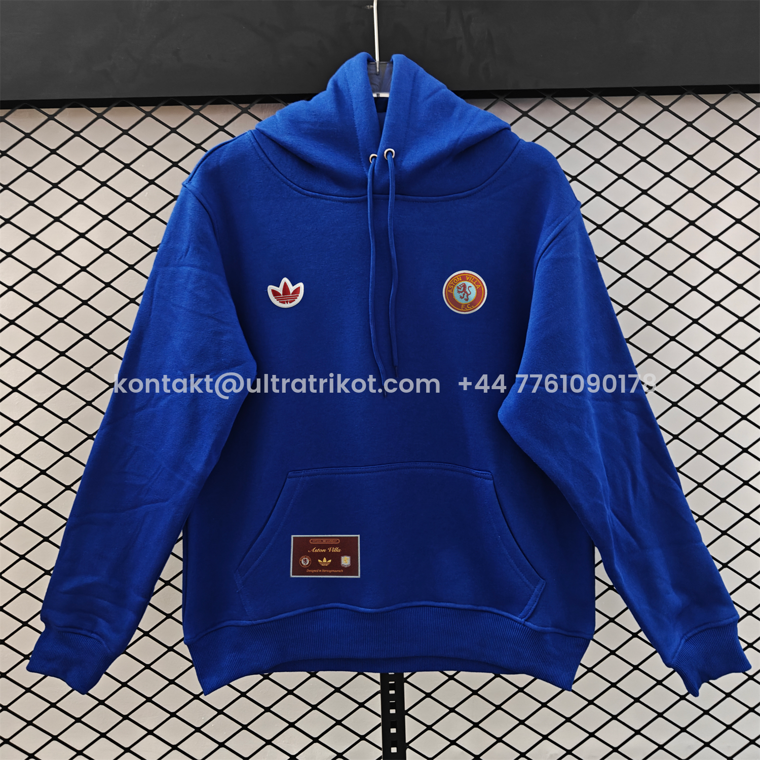 UltraTrikot-Aston Villa 25-26 Originals Terrace Icon Unisex Pullover Hoodie