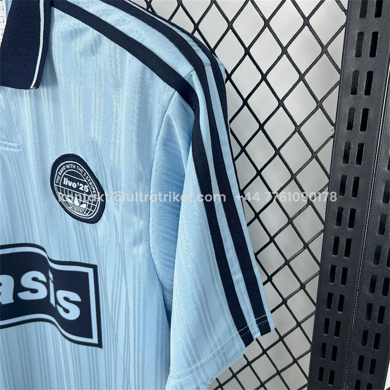 UltraTrikot-Bohemian 25-26 Oasis Originals Tour Light Blue Jersey - Fans Version