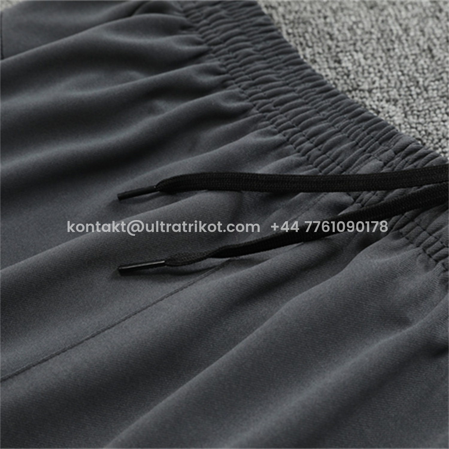 UltraTrikot-Feyenoord 25-26 Kids Long Sleeve Training Set - Dark Gray Top & Dark Gray Pants