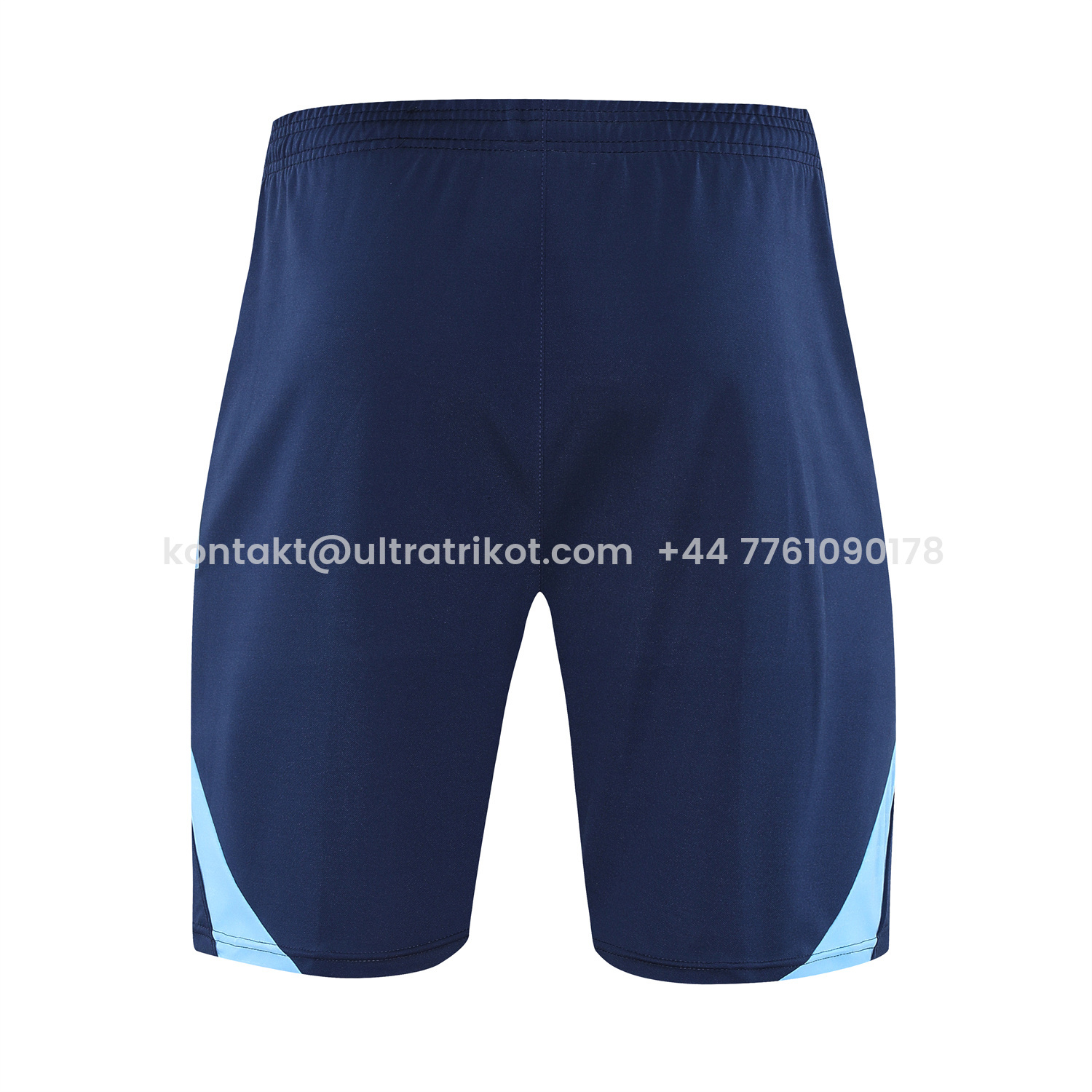 UltraTrikot-Real Madrid 25-26 Vest Training Set - Blue Water Pattern Top & Deep Blue Shorts