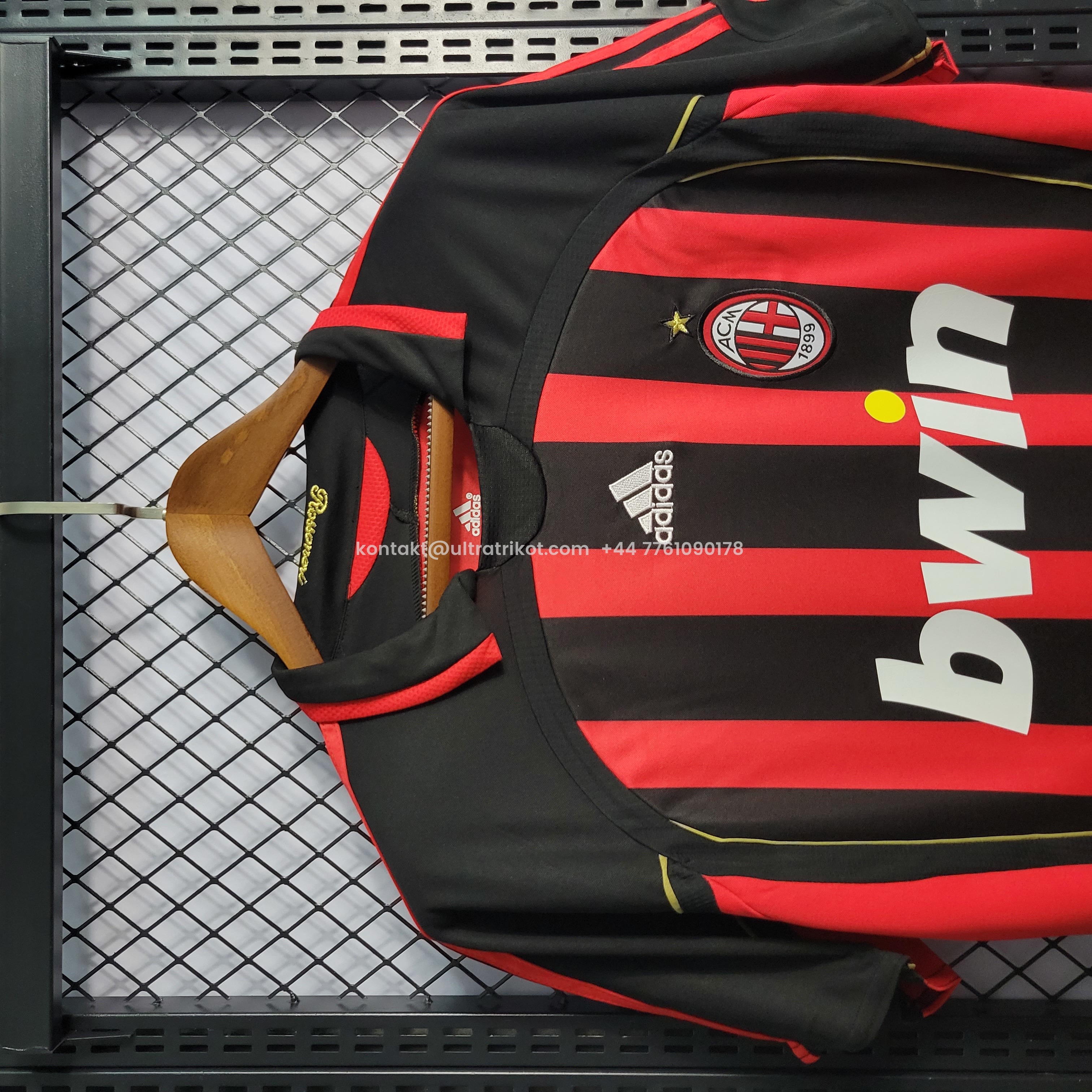UltraTrikot-Retro AC Milan 06-07 Home Stadium Jersey