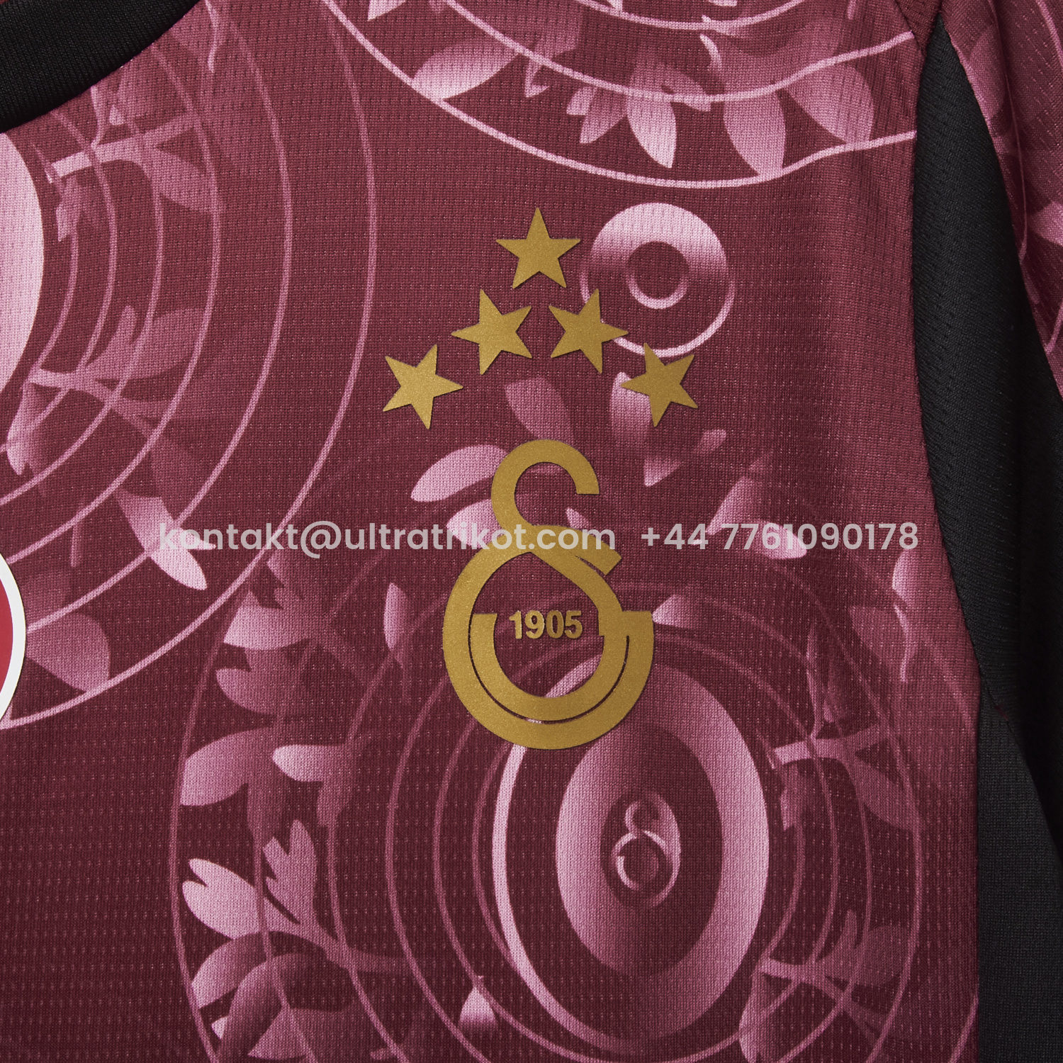 UltraTrikot-Galatasaray 25-26 Third Jersey with Five Stars - Fans Version
