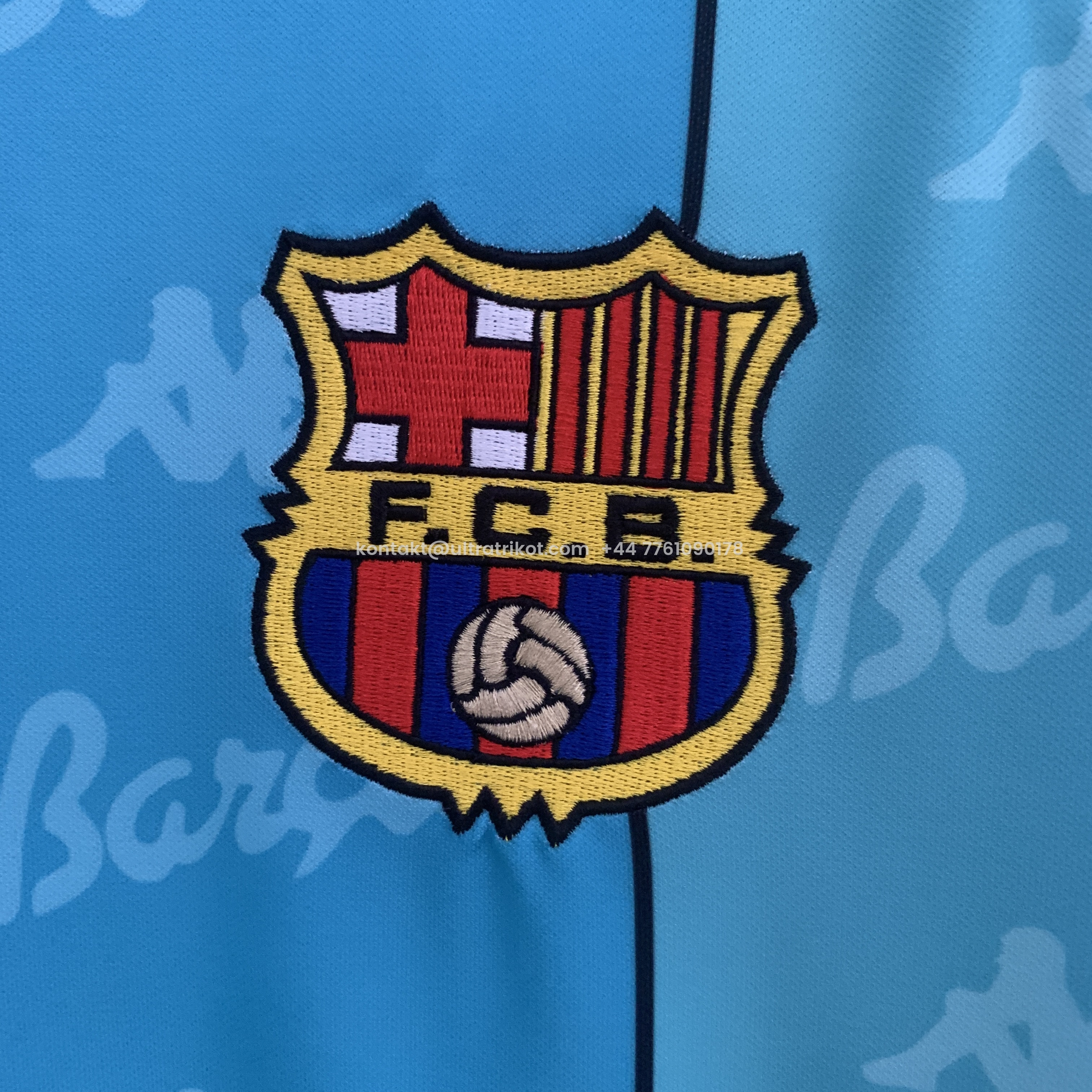 UltraTrikot-Retro Barcelona 96-97 Away Stadium Long Sleeve Jersey