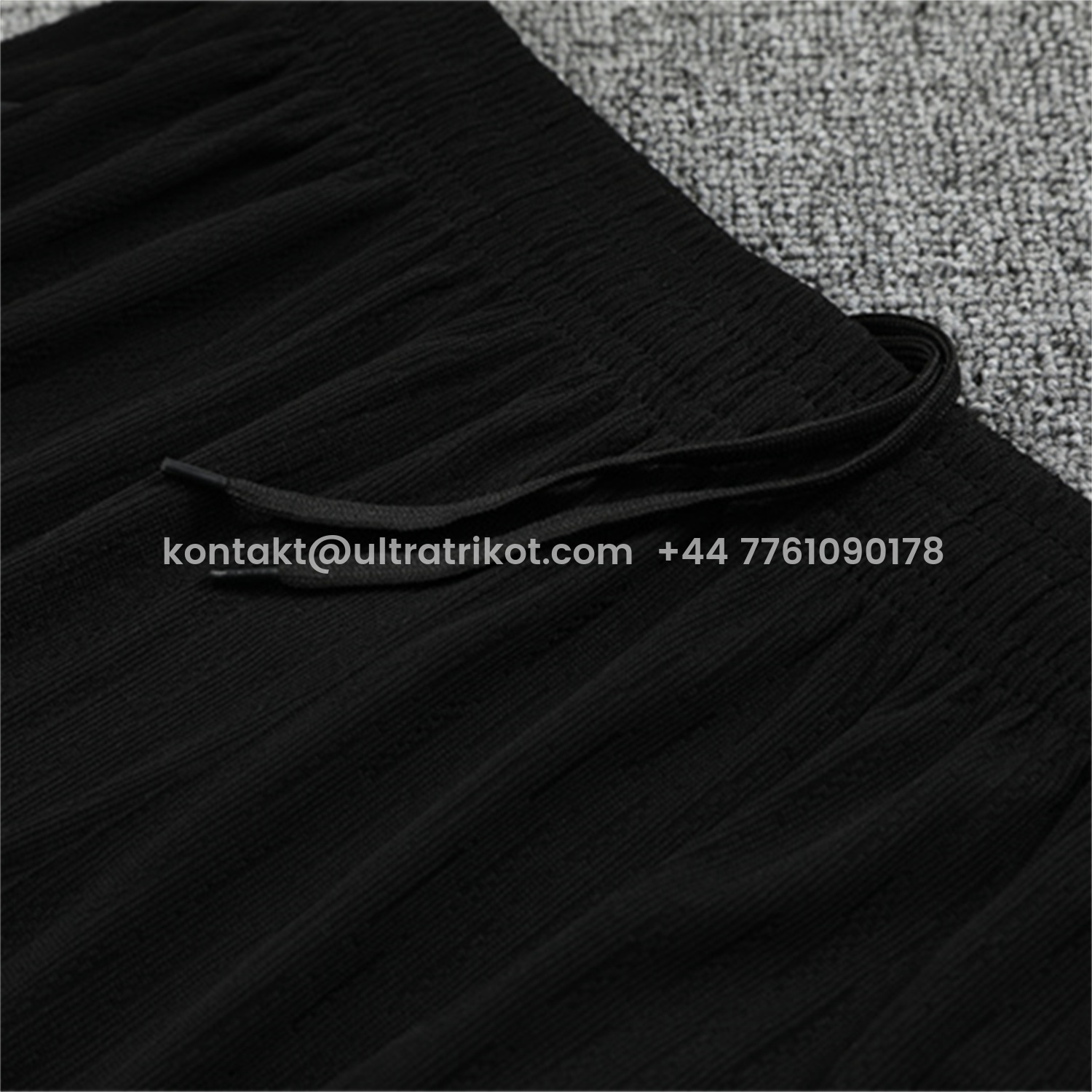 UltraTrikot-Paris Saint-Germain PSG 25-26 Long Sleeve Training Set - JD Black Pink Top and Black Pants