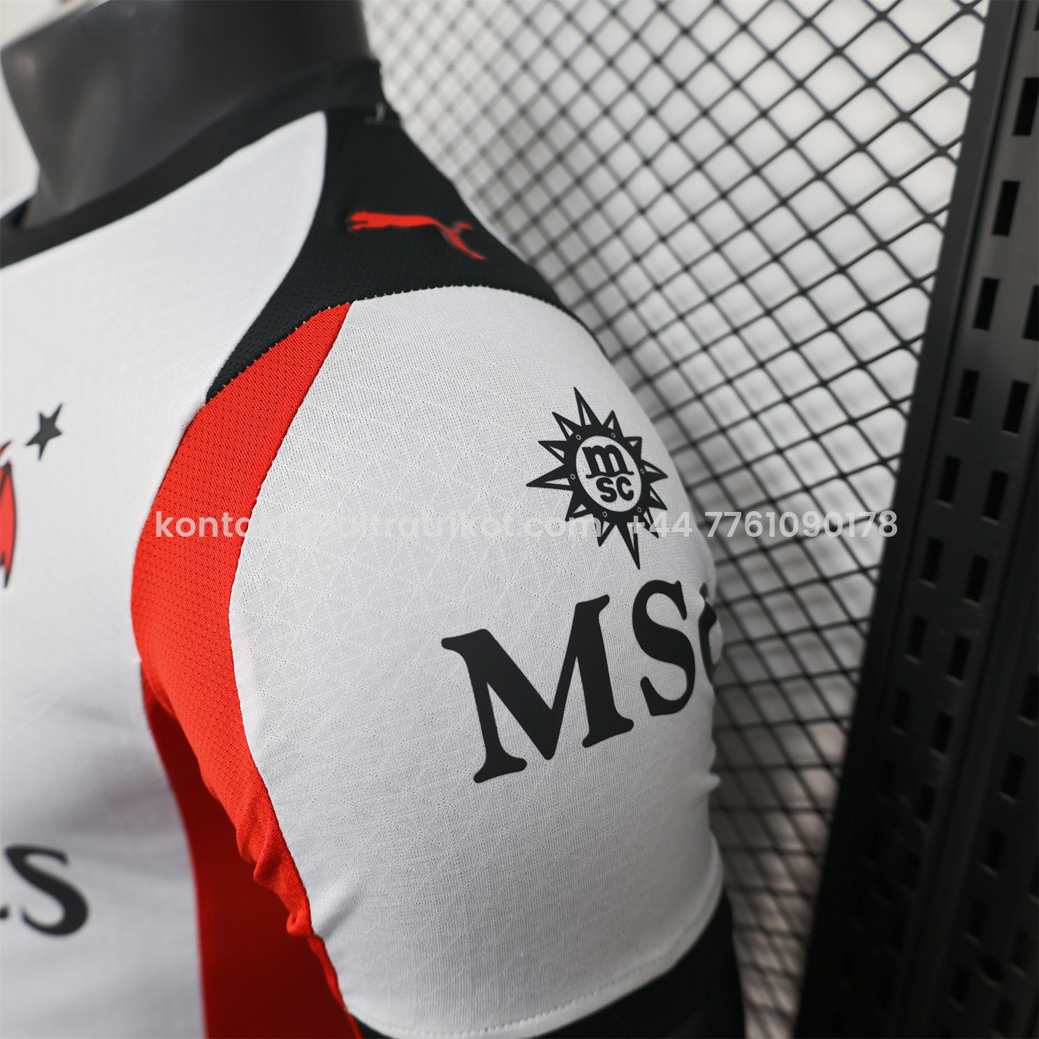 UltraTrikot-AC Milan 25-26 Away White Jersey - Player Version