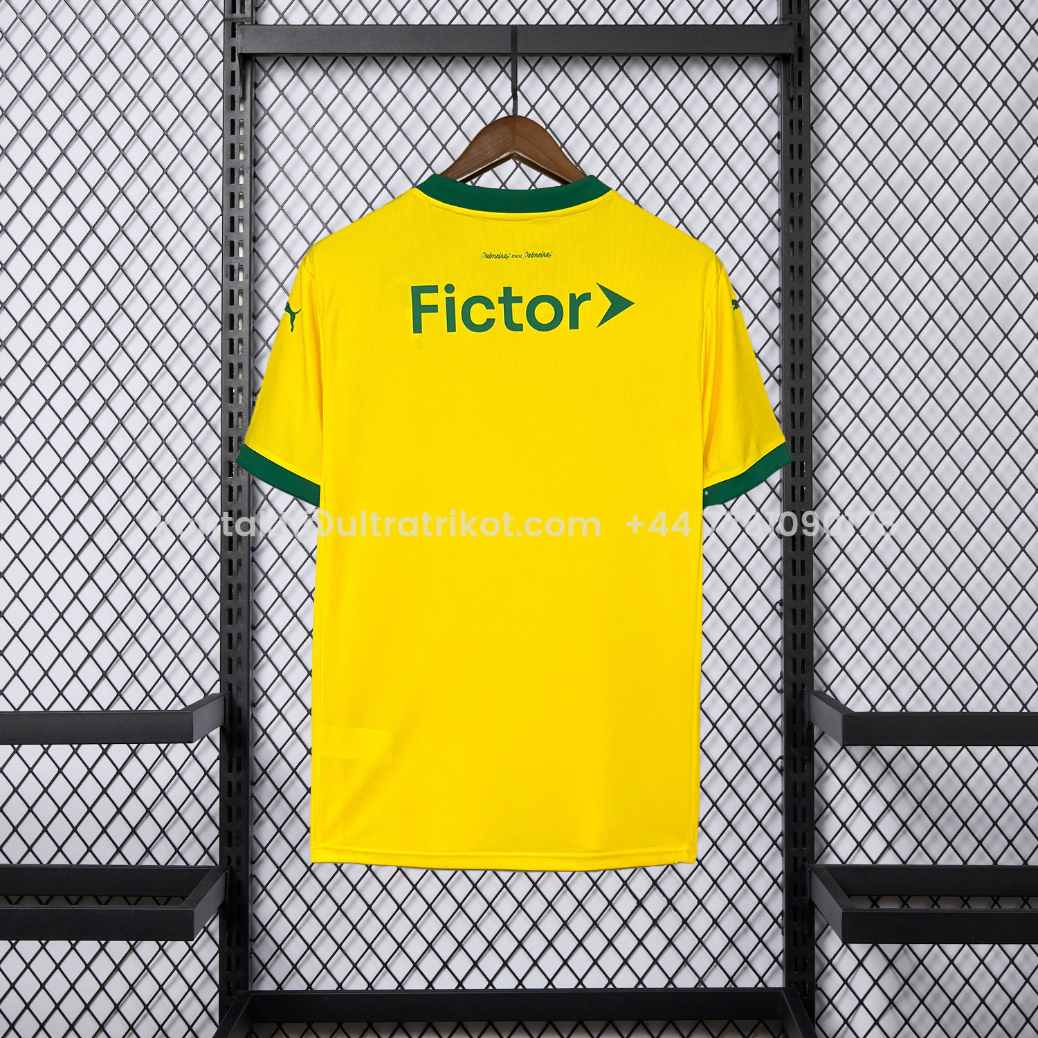 UltraTrikot-Palmeiras 25-26 Third Yellow Jersey - Fans Version