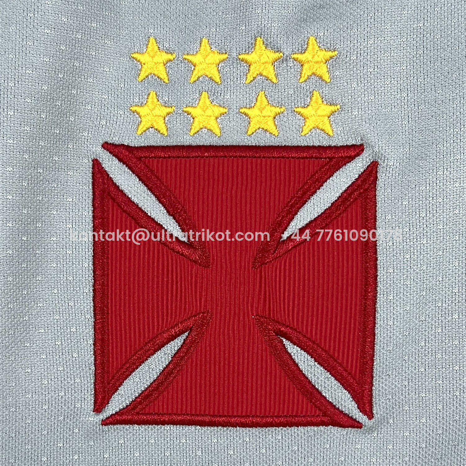 UltraTrikot-Women's Vasco da Gama 25-26 Grey Pre-Match Jersey