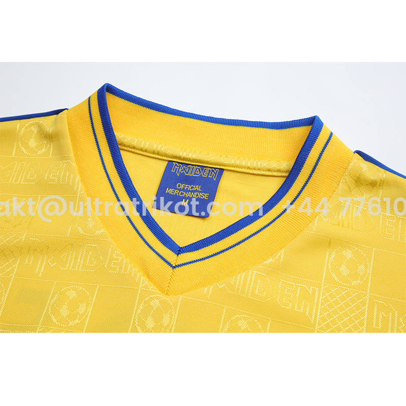 UltraTrikot-Retro Iron Maiden 2008 Yellow Jersey