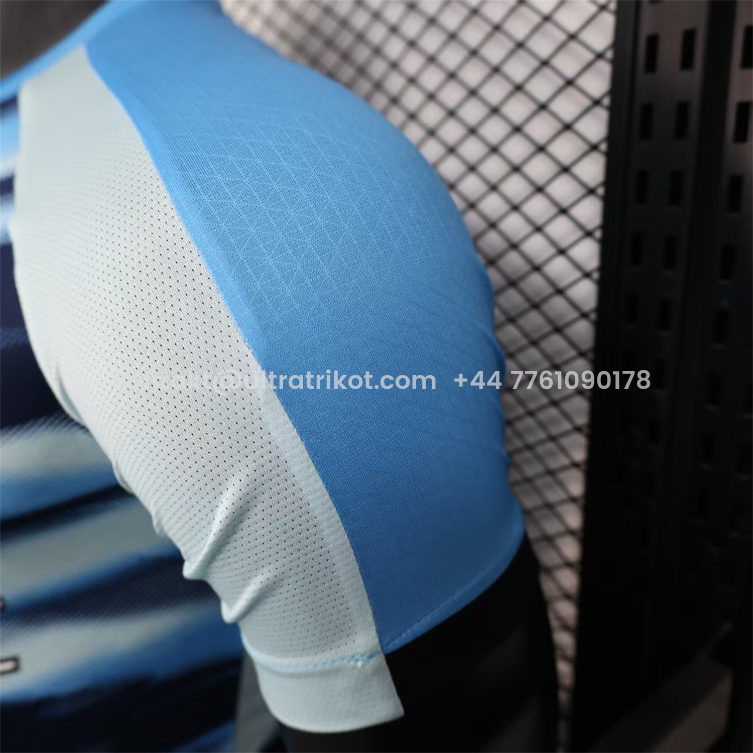 UltraTrikot-Marseille 25-26 Blue Gradient Training Jersey - Player Version