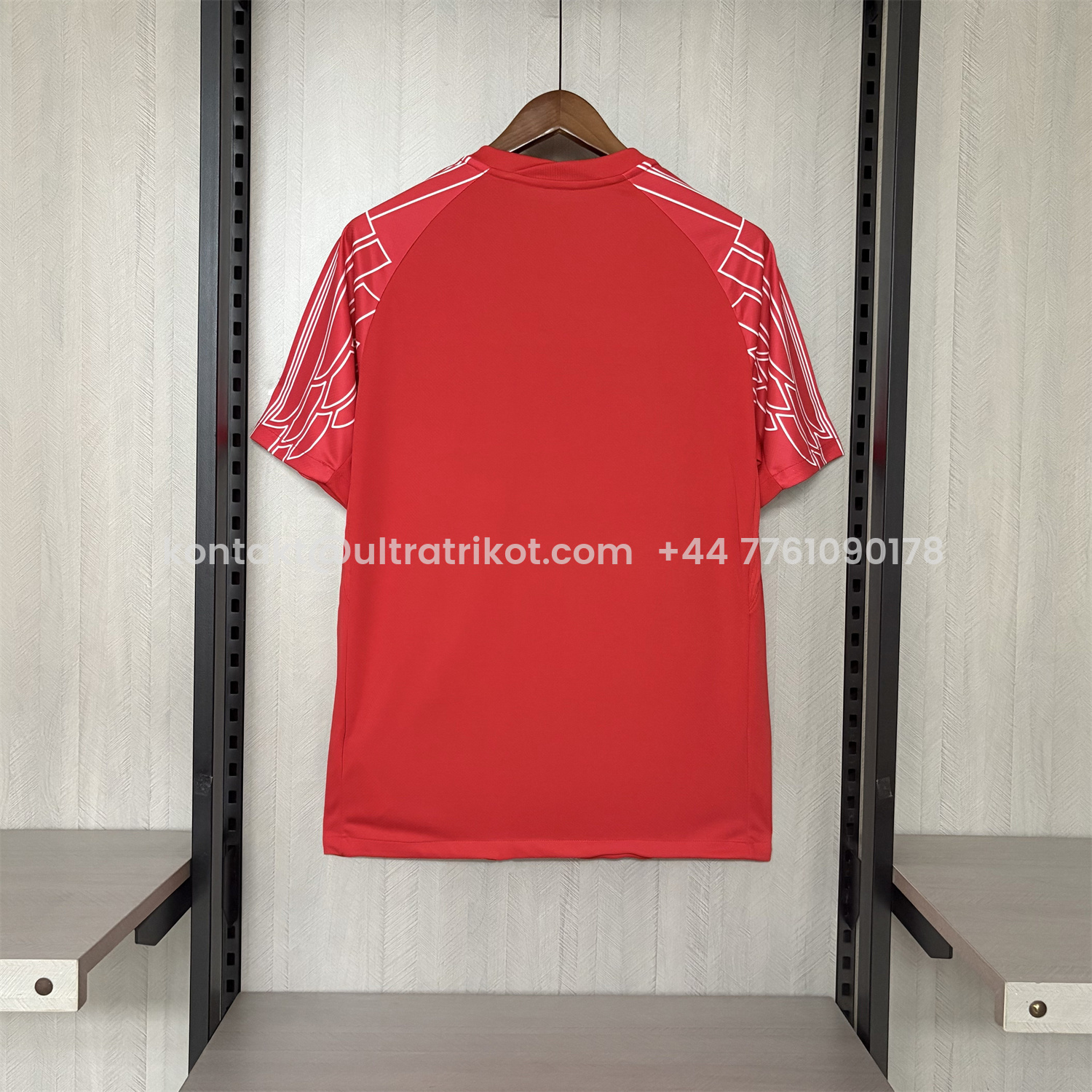 UltraTrikot-Paris Saint-Germain PSG 25-26 Red Training Jersey - Fans Version
