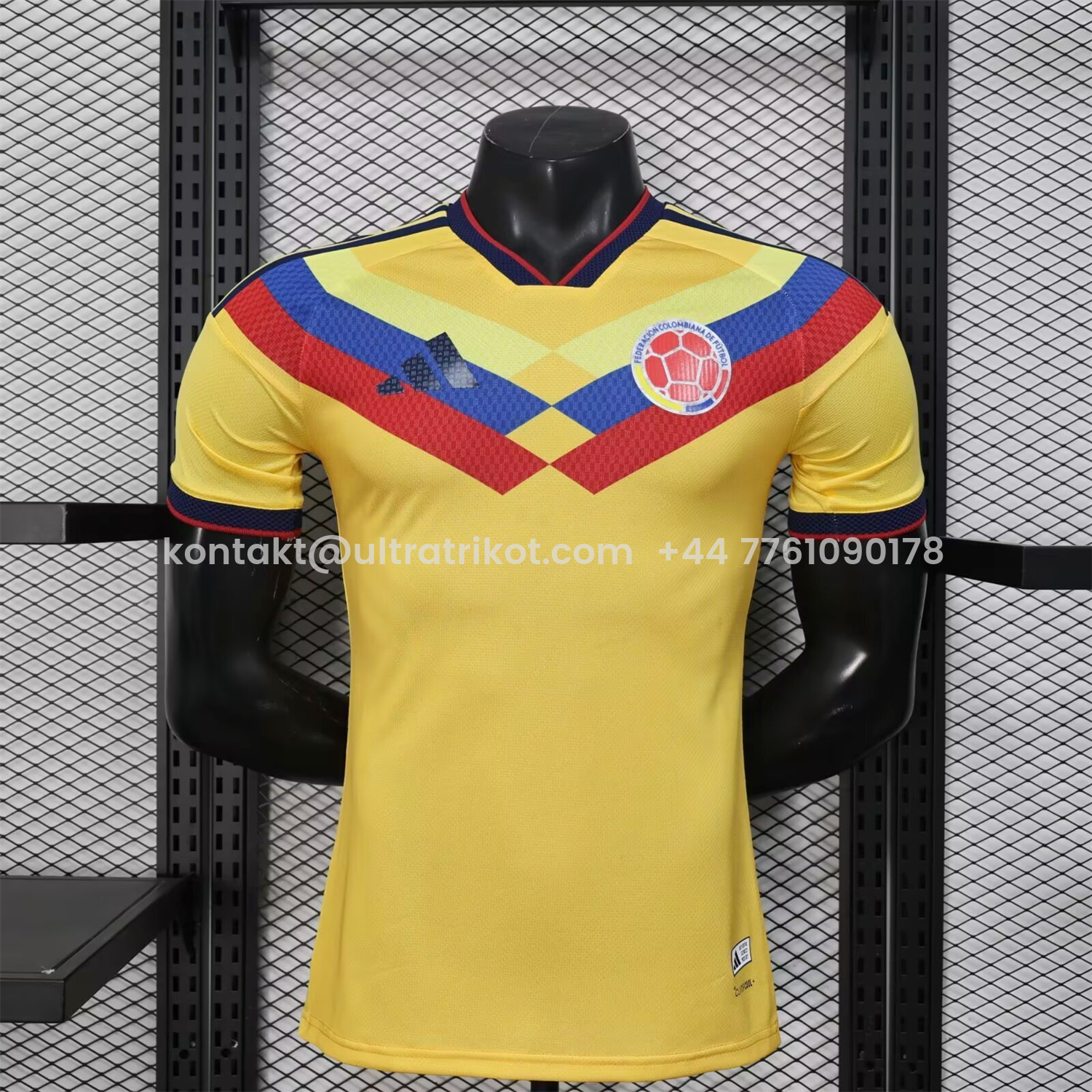 UltraTrikot-Colombia 2026 Shoulder Stripes Special Jersey - Player Version
