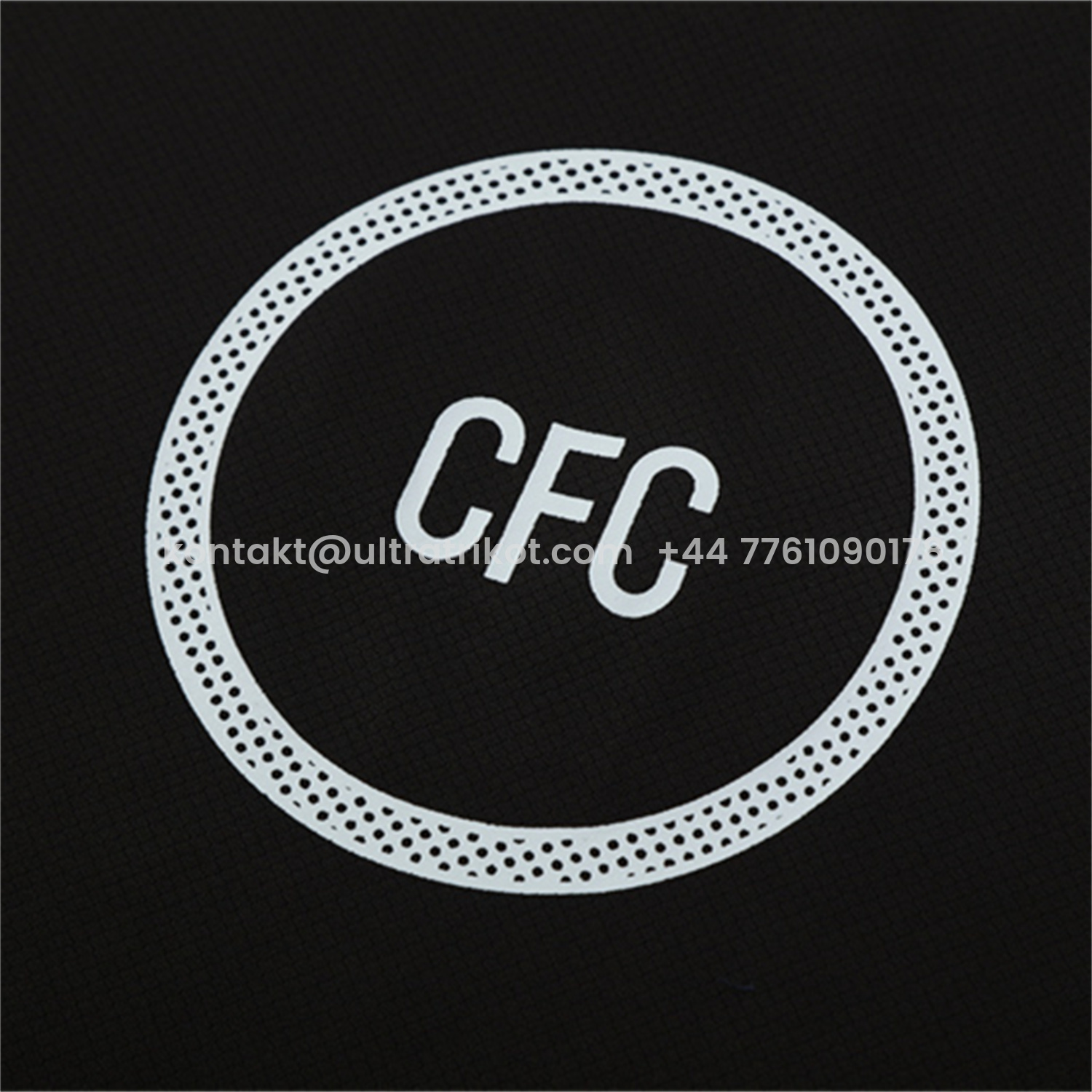 UltraTrikot-C.H.E.L.S.E.A 25-26 Kids Short-Sleeve Training Set - Black Top & Black Shorts