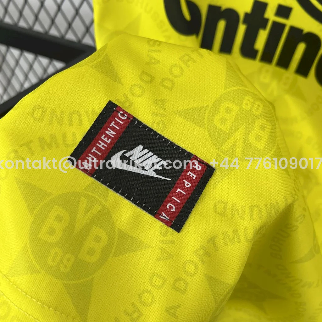UltraTrikot-Retro Dortmund 1994-95 Home Jersey