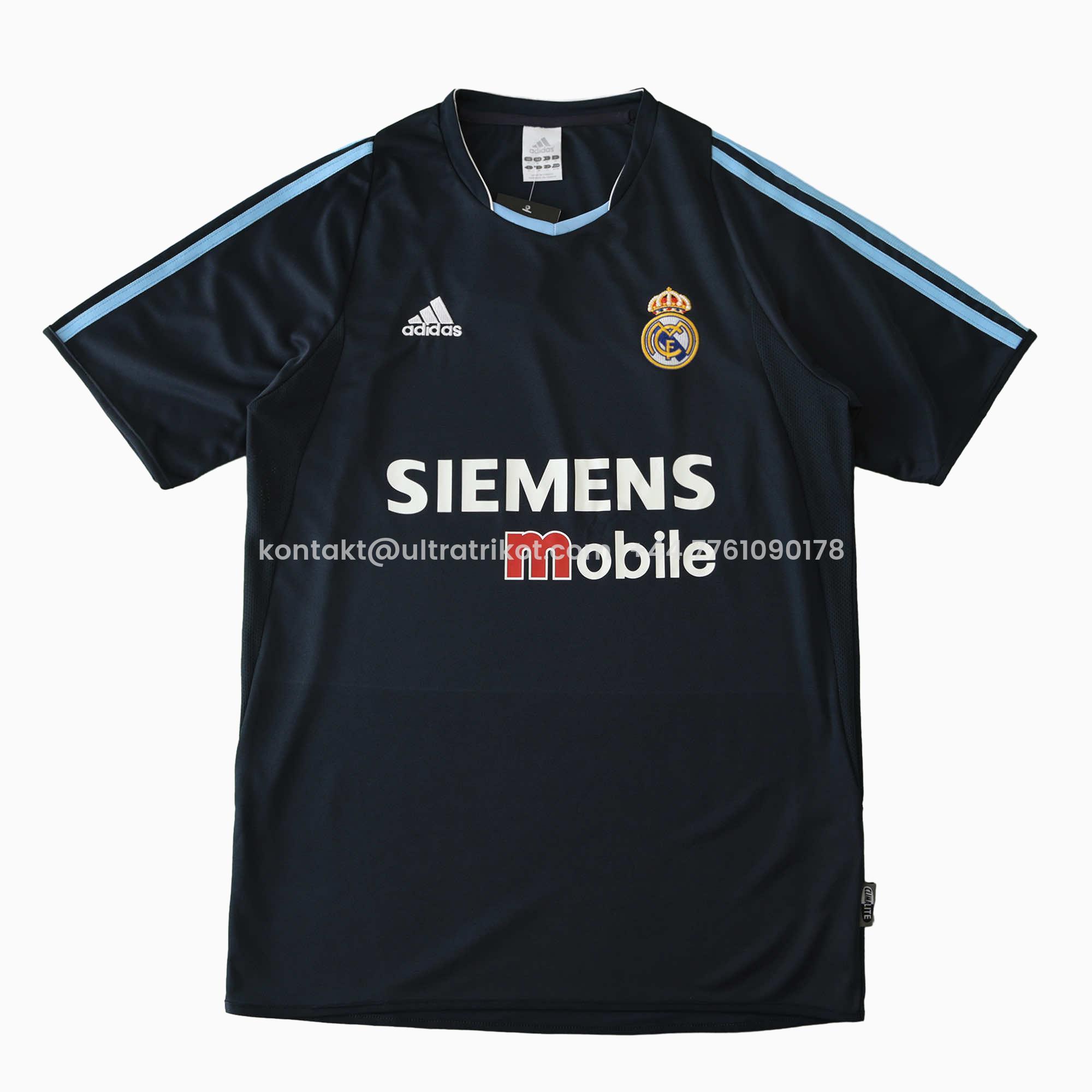 UltraTrikot-Retro Real Madrid 03-04 Away Jersey