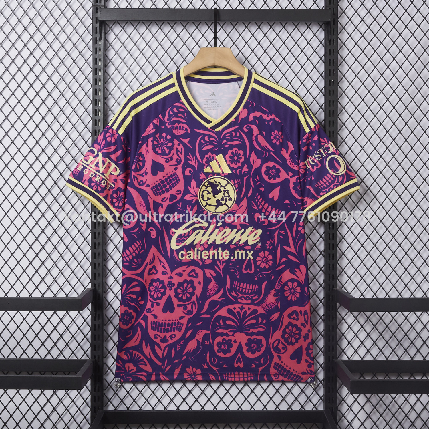 UltraTrikot-Club América 25-26 Día de Muertos Purple Jersey - Fans Version