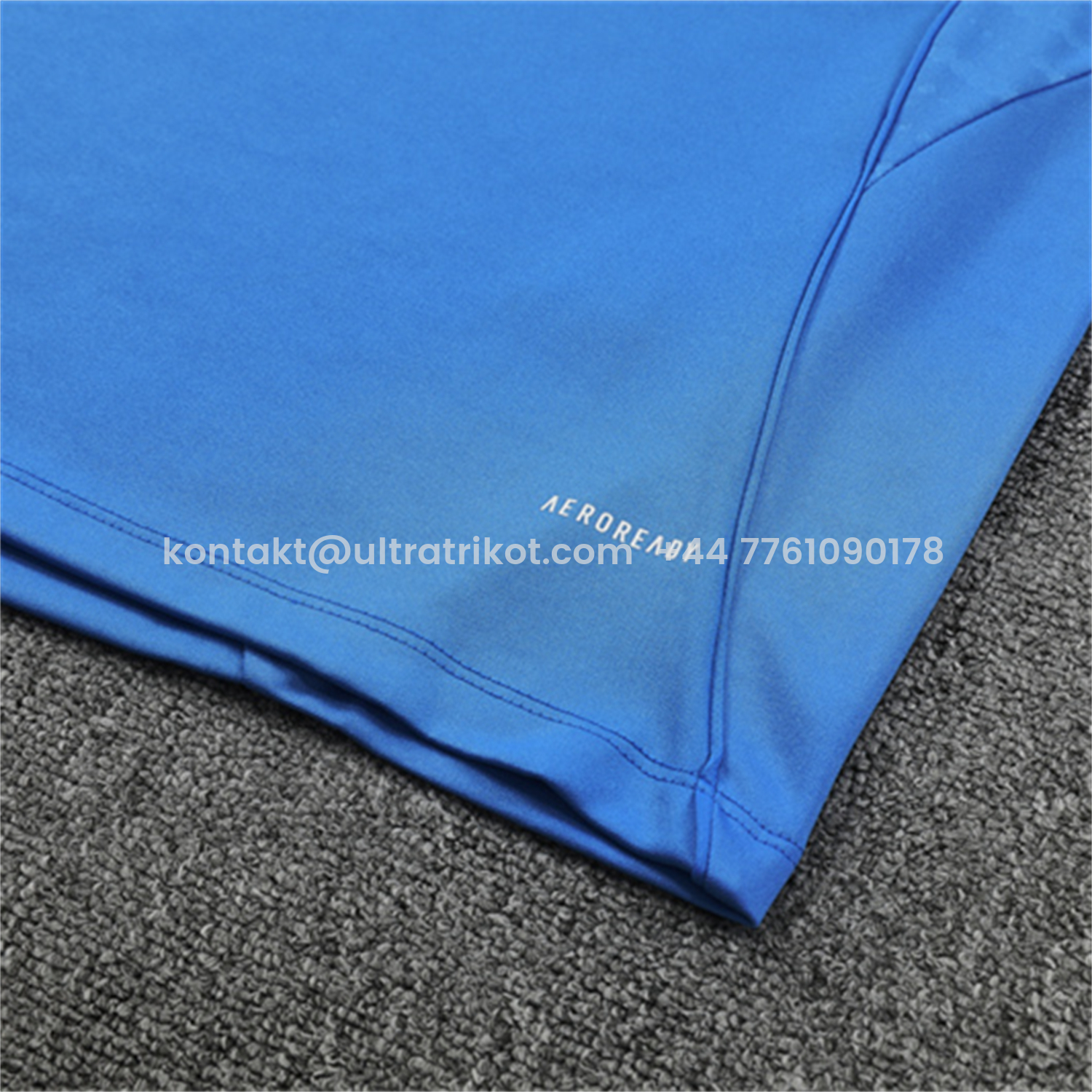 UltraTrikot-Real Madrid 25-26 Long Sleeve Training Set - Bright Blue Top & Pants