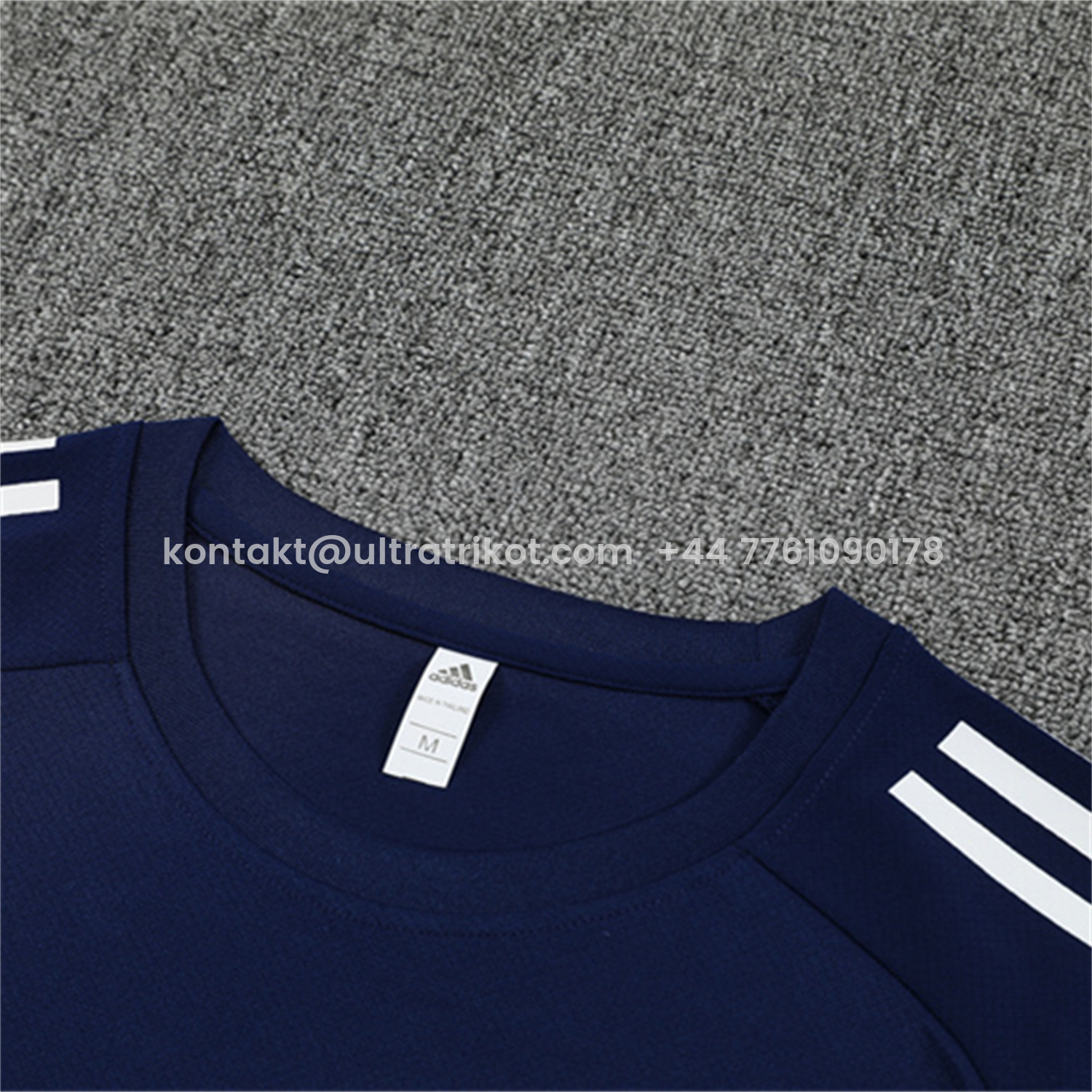 UltraTrikot-Real Madrid 25-26 Kids Short-Sleeve Training Set - Royal Blue Top & Royal Blue Shorts