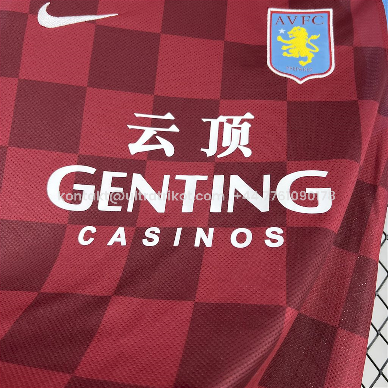UltraTrikot-Retro Aston Villa 2011-12 Home Jersey