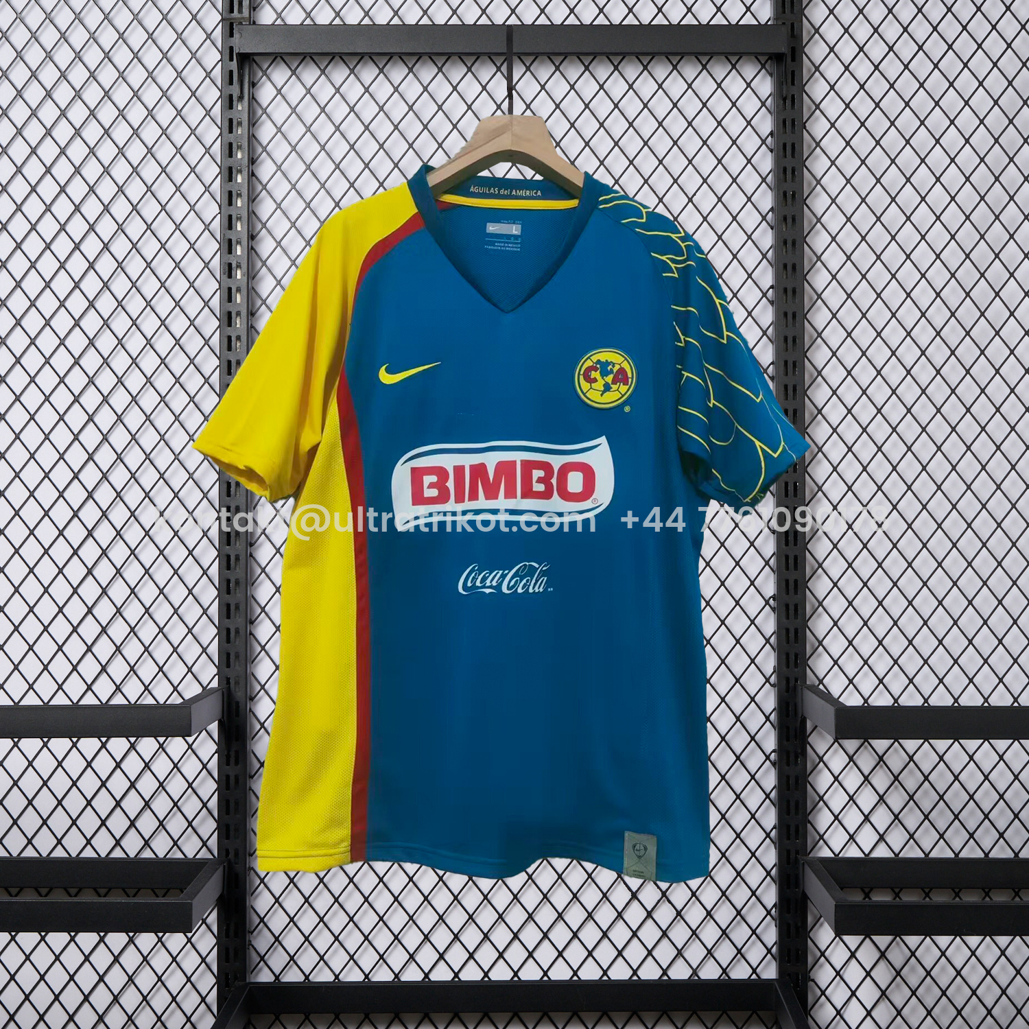 UltraTrikot-Retro Club América 2007-08 Away Jersey