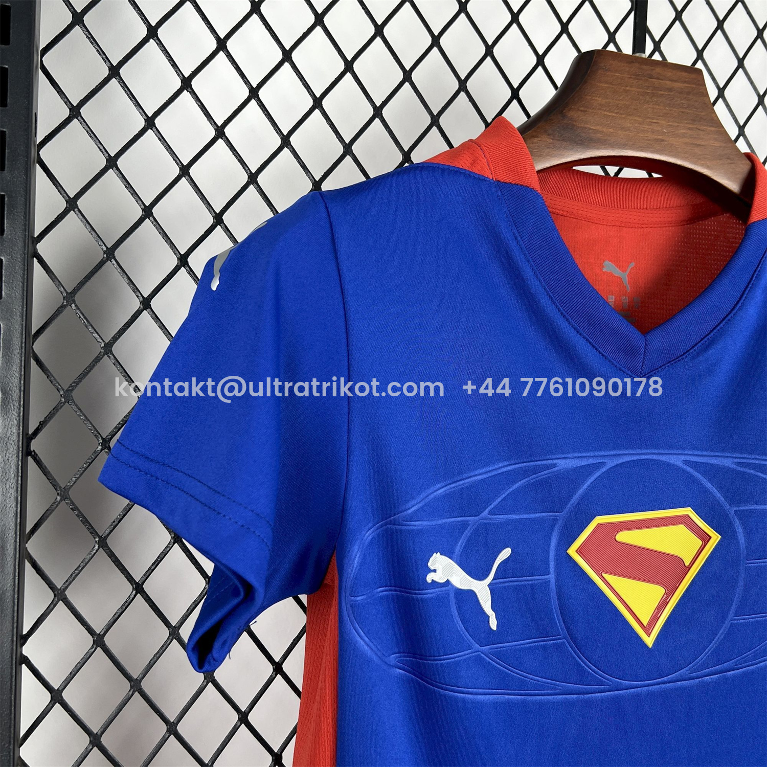 UltraTrikot-Bahia 25-26 Super-Man Blue Special Kids Kit