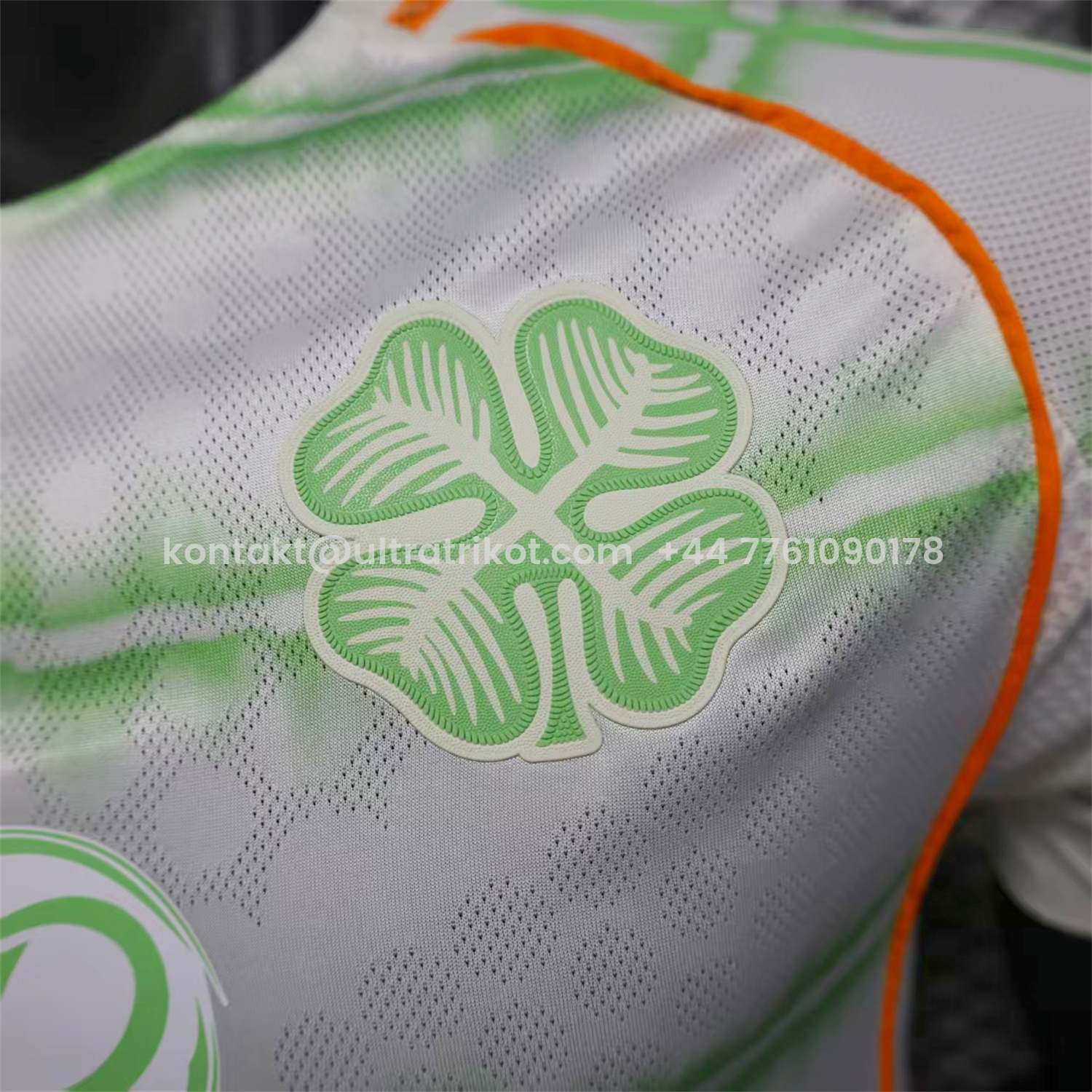 UltraTrikot-Celtic 25-26 Third White Jersey - Player Version