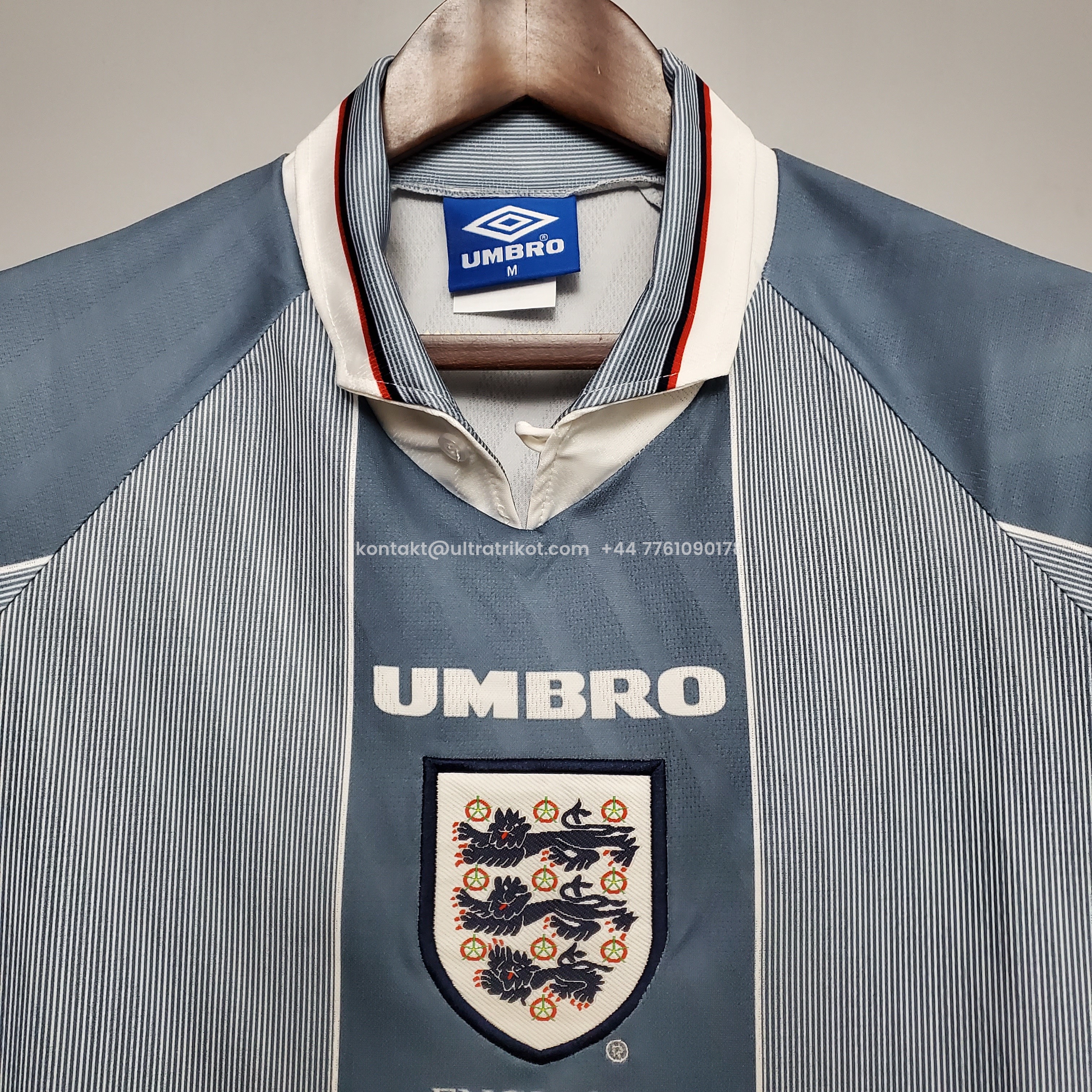 UltraTrikot-Retro England 1996 Away Stadium Jersey